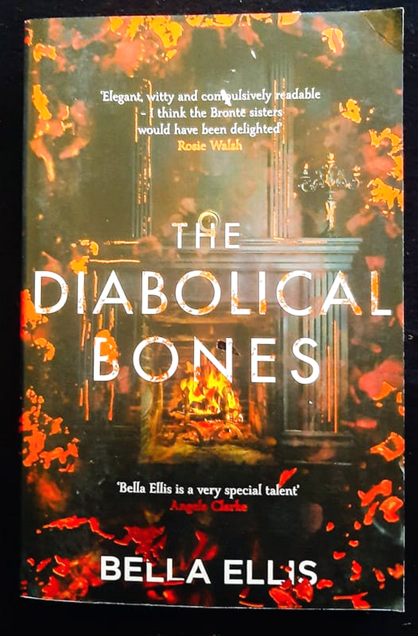 Front Cover Of Bestselling Book The Diabolical Bones (Bront�� Sisters Mystery #2) (Bella Ell