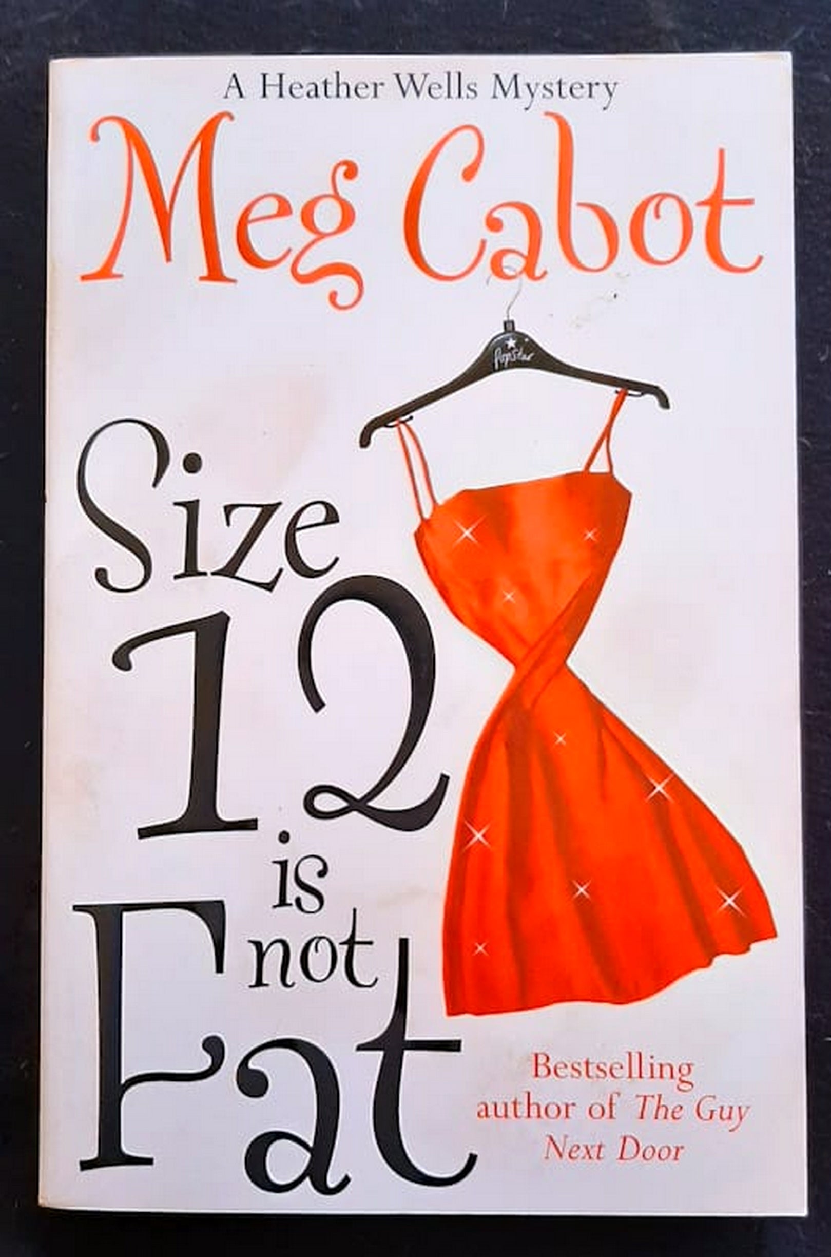 Front Cover Of Bestselling Book Size 12 Is Not Fat (Heather Wells #1) (Meg Cabot
)