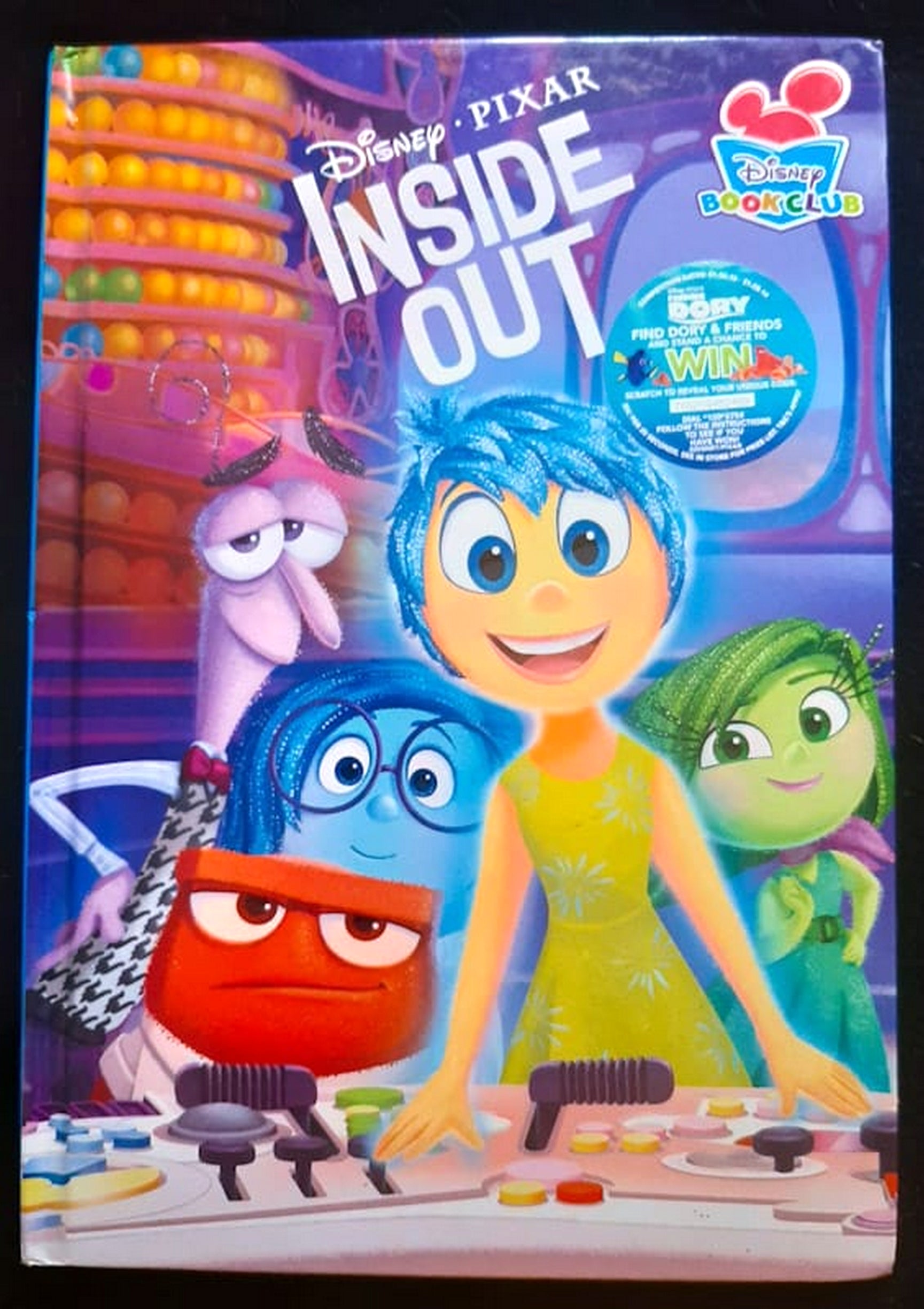 Front Cover Of Bestselling Book Inside Out (Disney
)
