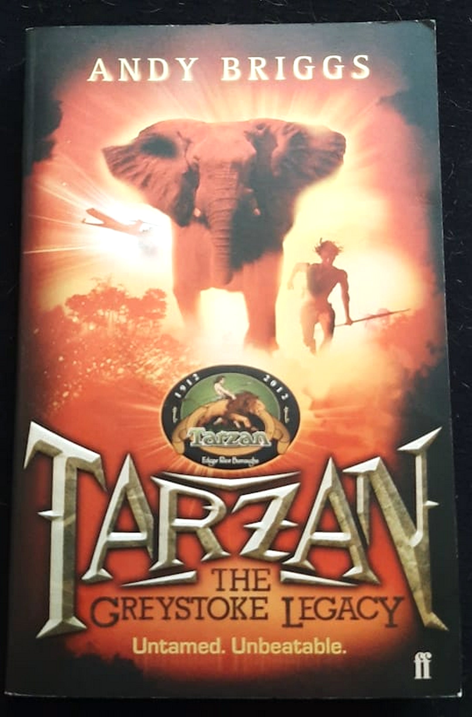 Front Cover Of Bestselling Book Tarzan: The Greystoke Legacy (Tarzan #1) (Andy Briggs
)