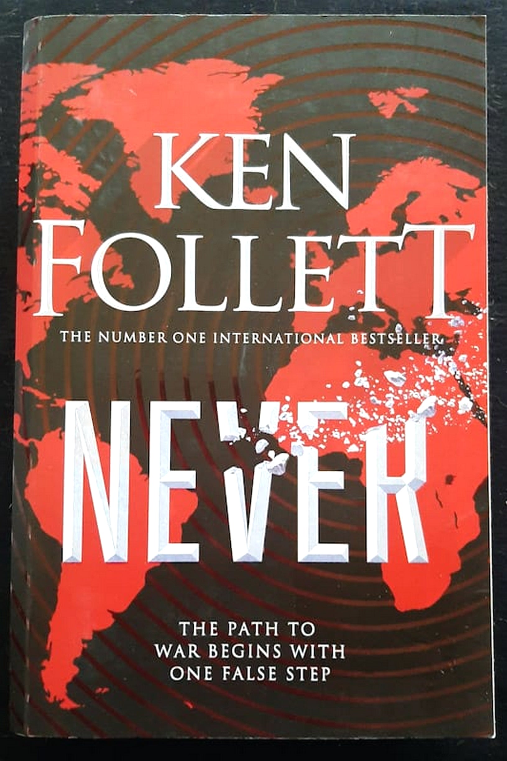 Front Cover Of Bestselling Book Never (Ken Follett
)