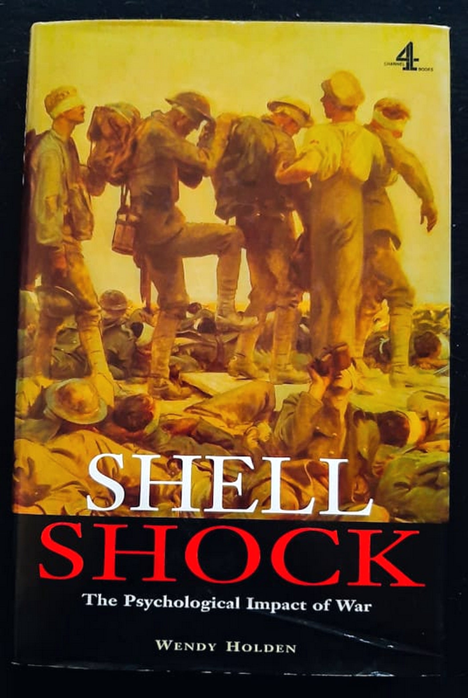 Front Cover Of Bestselling Book Shell Shock:The Psychological Impact Of War (Wendy Holden
)