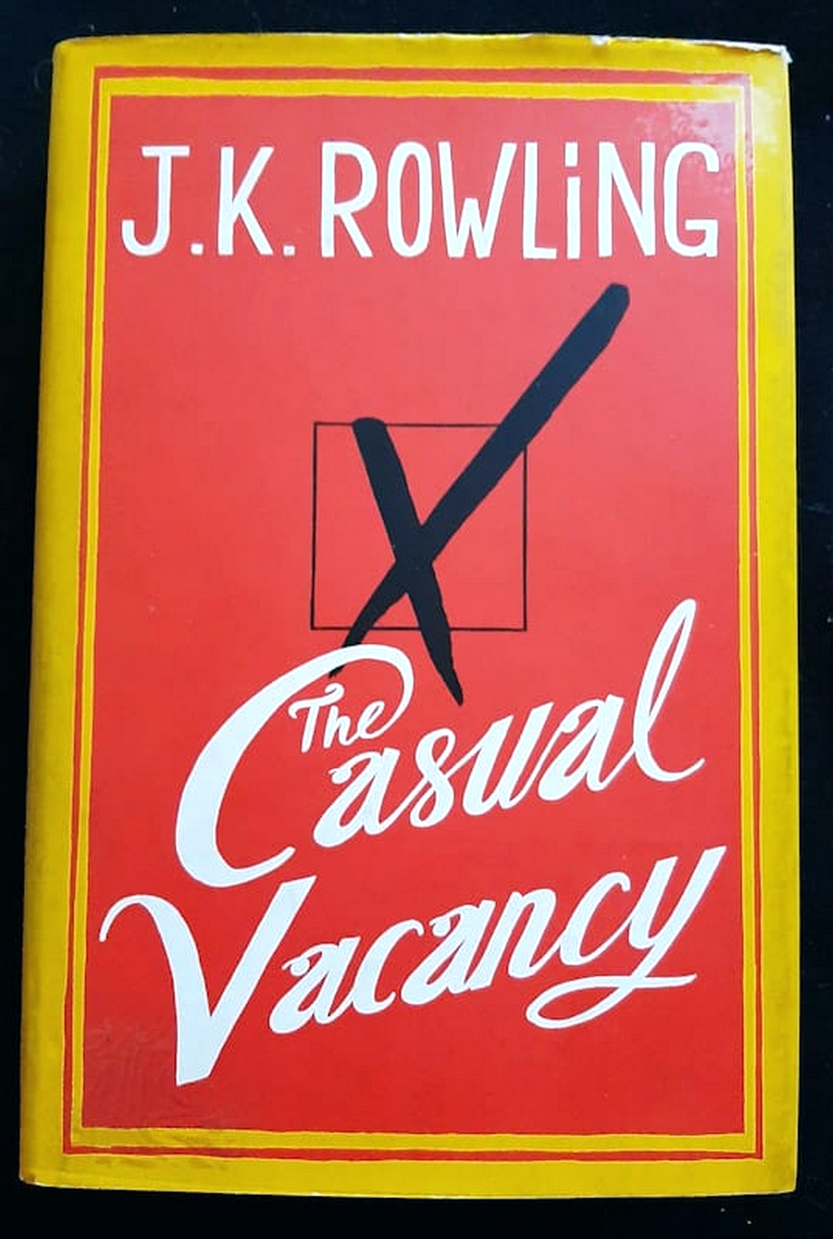 Front Cover Of Bestselling Book The Casual Vacancy (J. K. Rowling
)