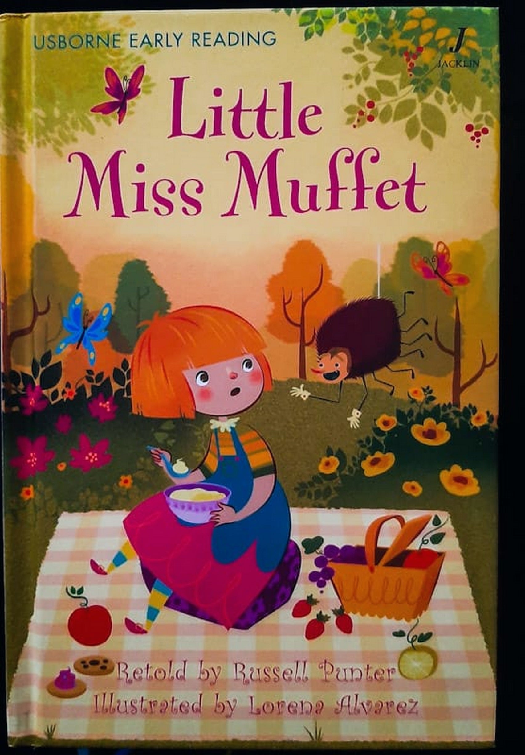 Front Cover Of Bestselling Book Little Miss Muffet (Russell Punter
)