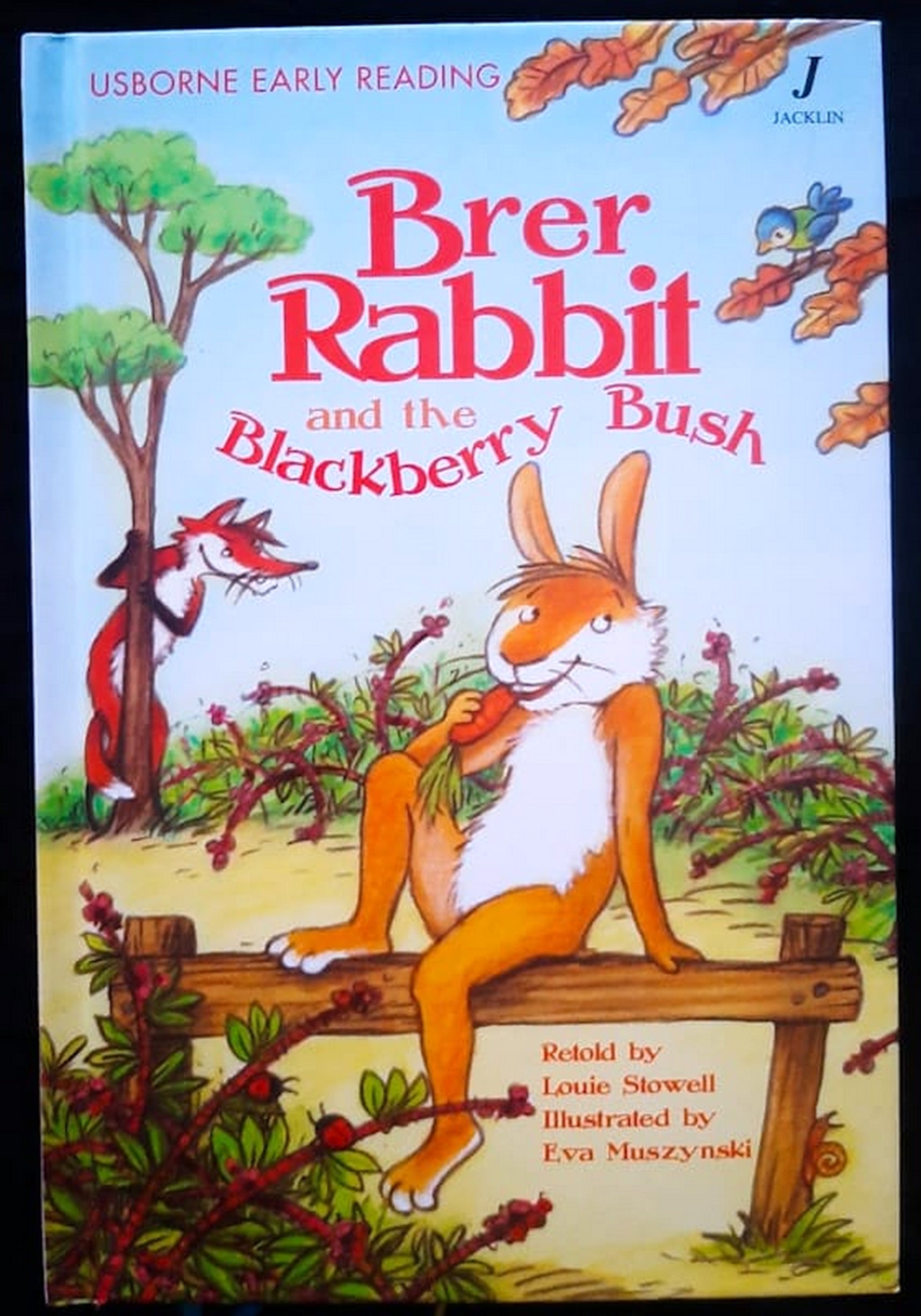 Front Cover Of Bestselling Book Brer Rabbit And The Blackberry Bush (Louie Stowell
)