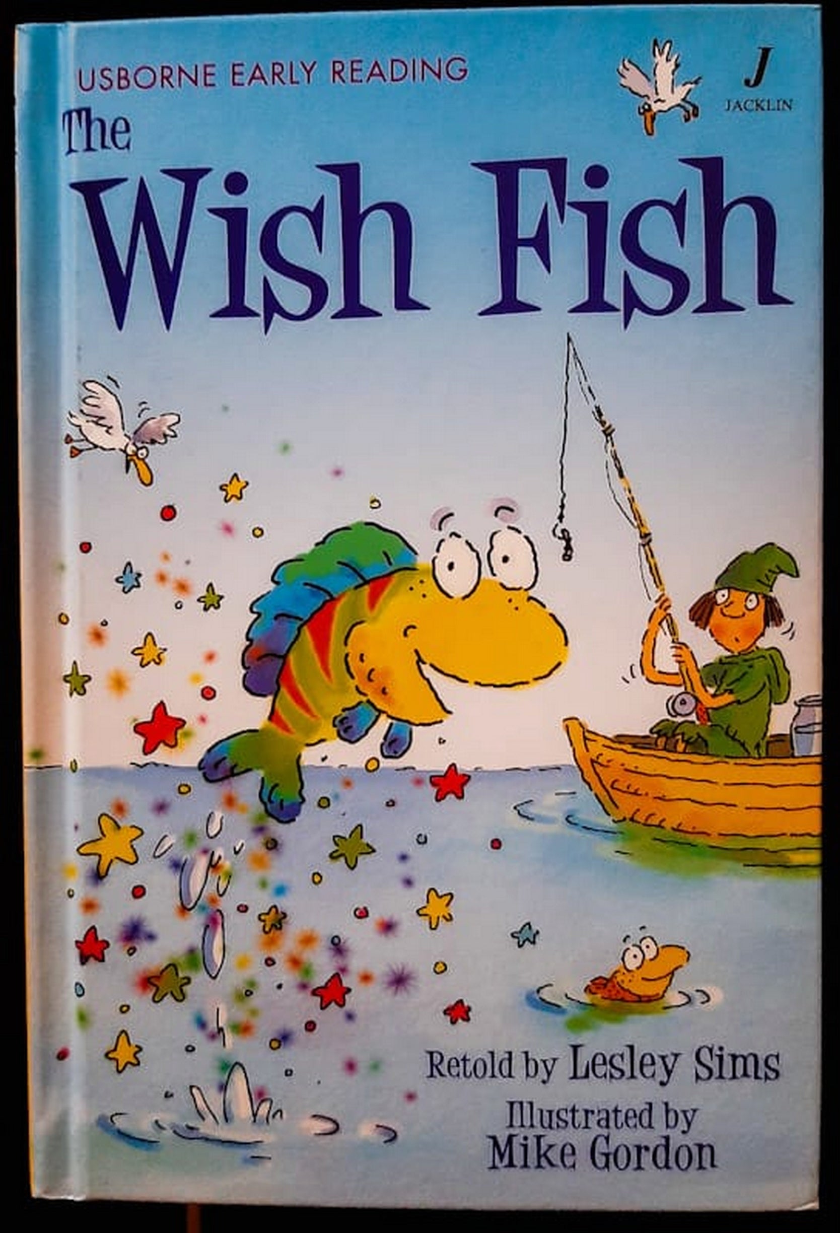 Front Cover Of Bestselling Book The Wish Fish (Lesley Sims
)