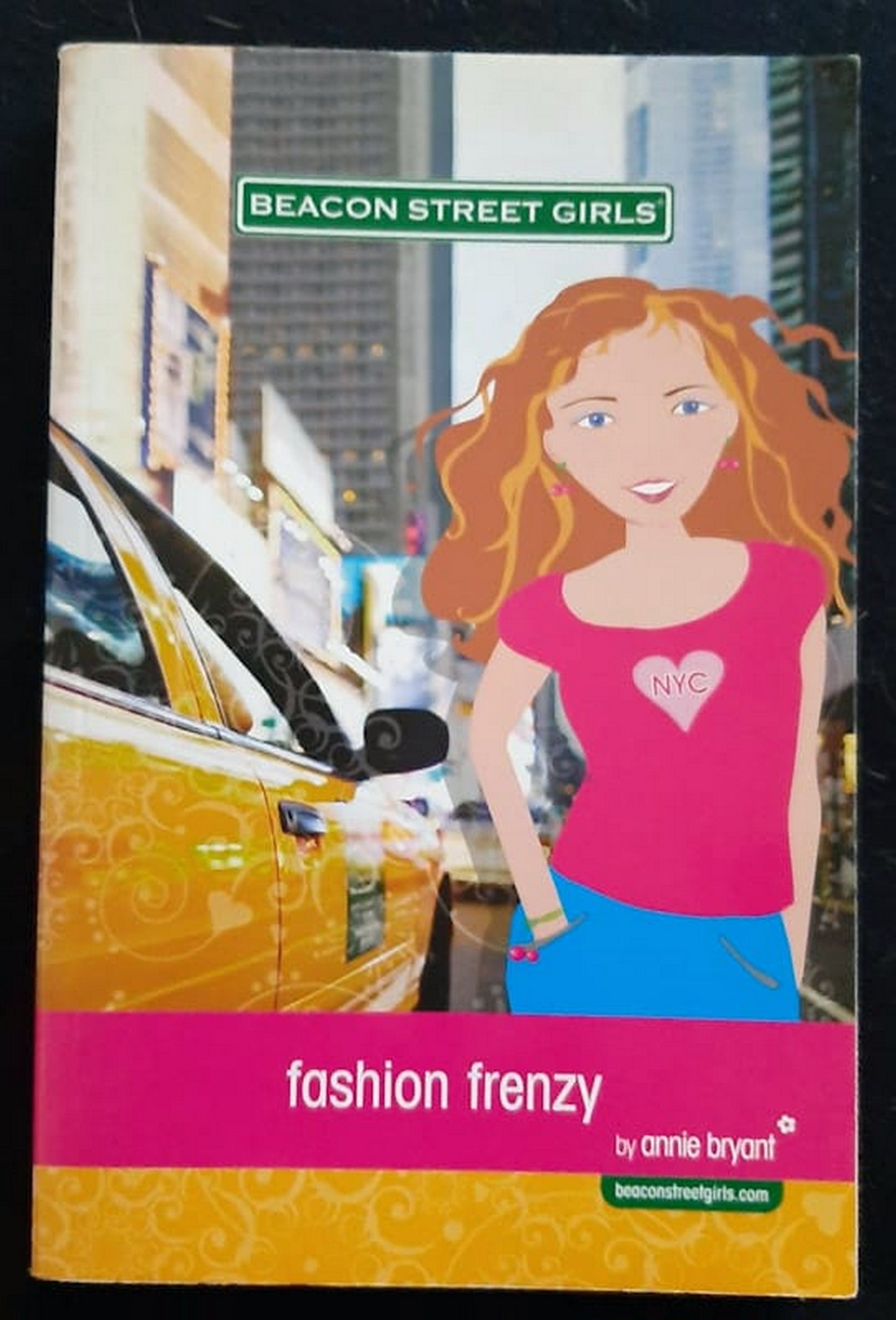 Front Cover Of Bestselling Book Fashion Frenzy (Beacon Street Girls #9) (Annie Bryant
)