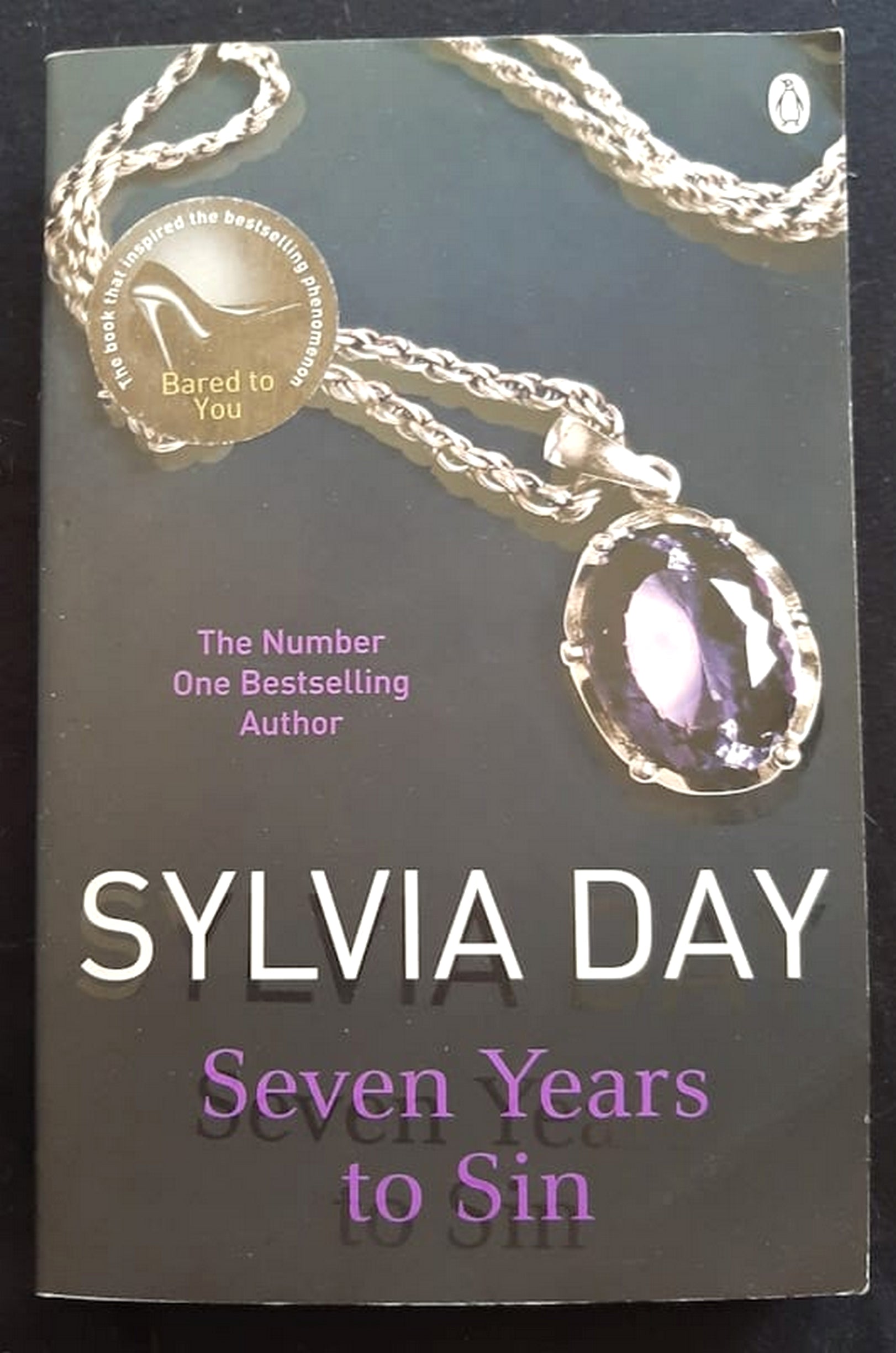 Front Cover Of Bestselling Book Seven Years To Sin (Sylvia Day
)