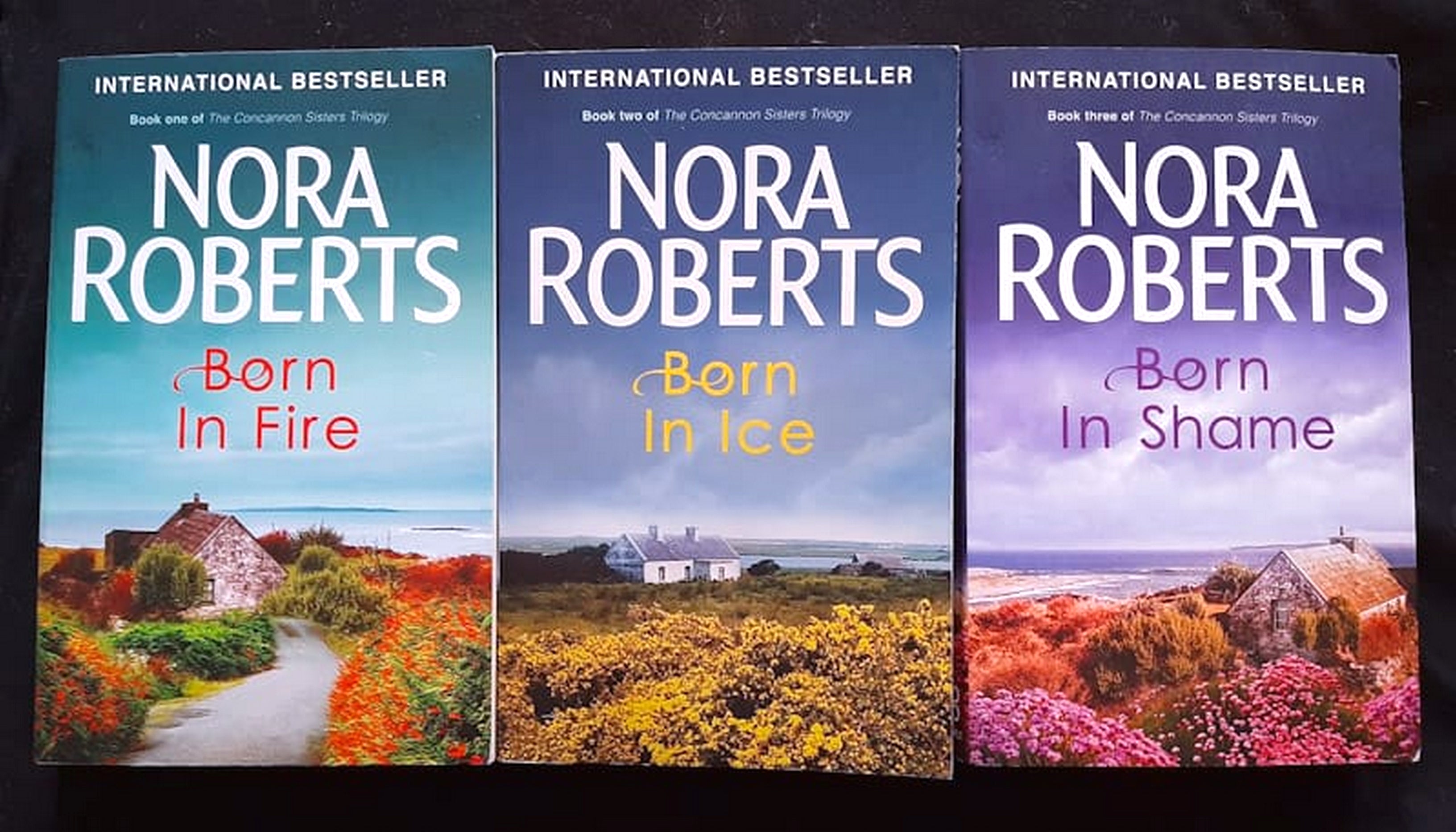 Front Cover Of Bestselling Book Born In Trilogy Collection (Nora Roberts
)