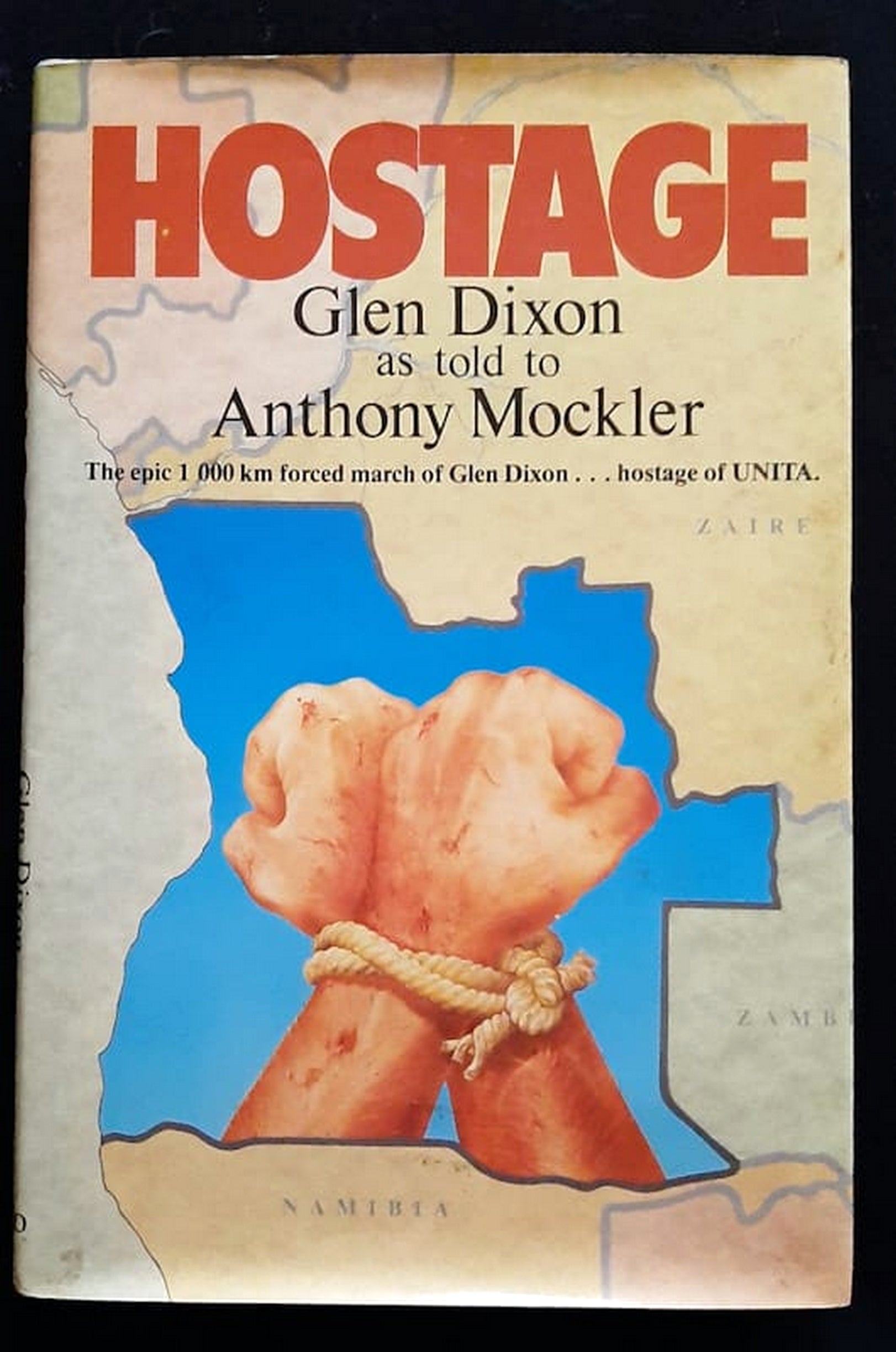 Front Cover Of Bestselling Book Hostage Glen Dixon (Anthony Mockler
)