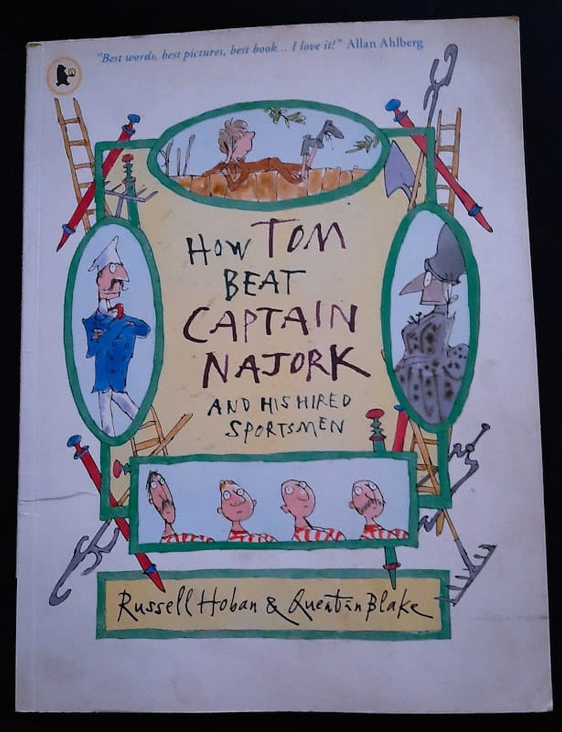 Front Cover Of Bestselling Book How Tom Beat Captain Najork And His Hired Sportsmen (Russell Hoban
)