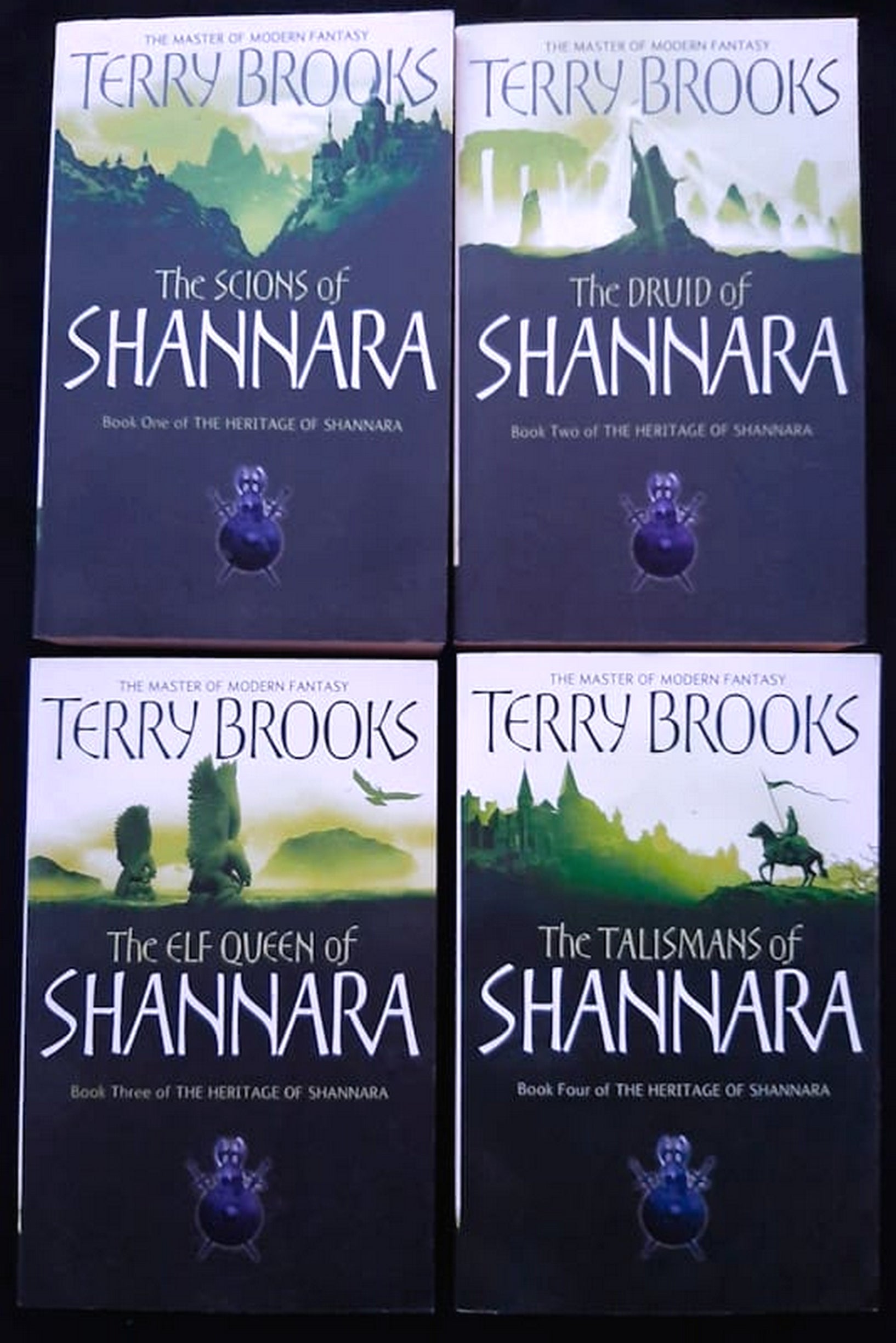 Front Cover Of Bestselling Book Heritage Of Shannara Bundle #1-4 (Terry Brooks
)