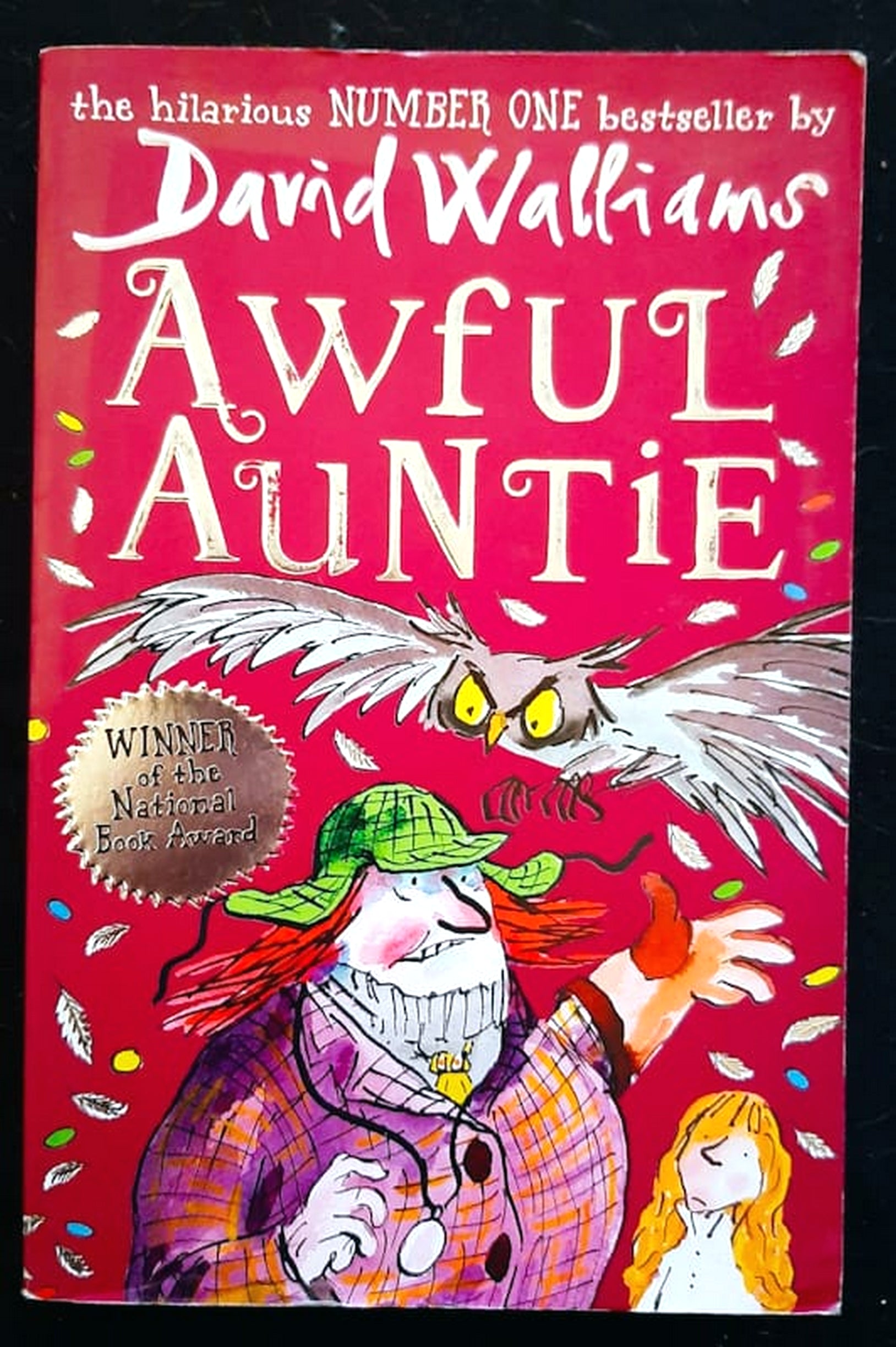 Front Cover Of Bestselling Book Awful Auntie (David Walliams
)