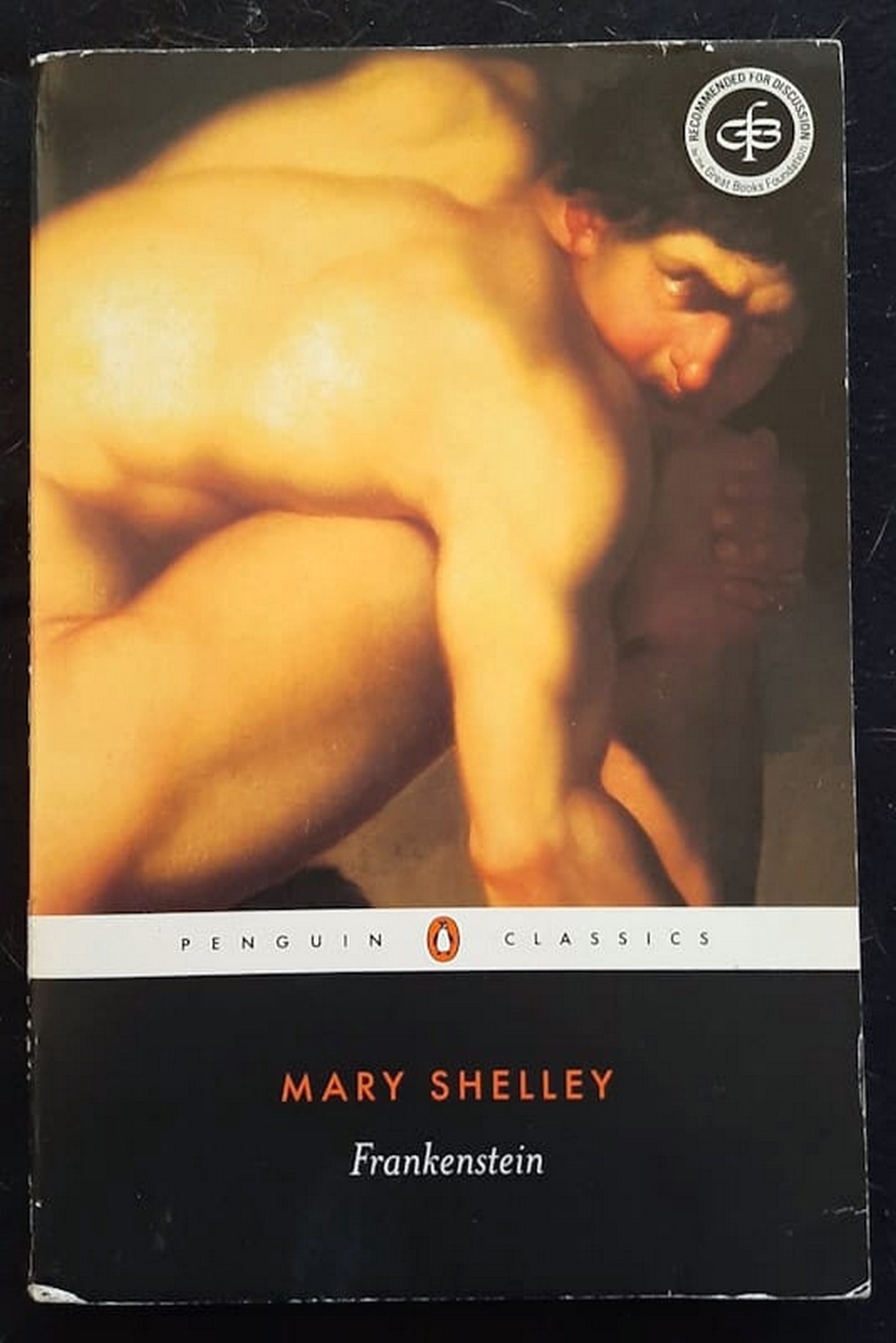 Front Cover Of Bestselling Book Frankenstein (Mary Shelley
)