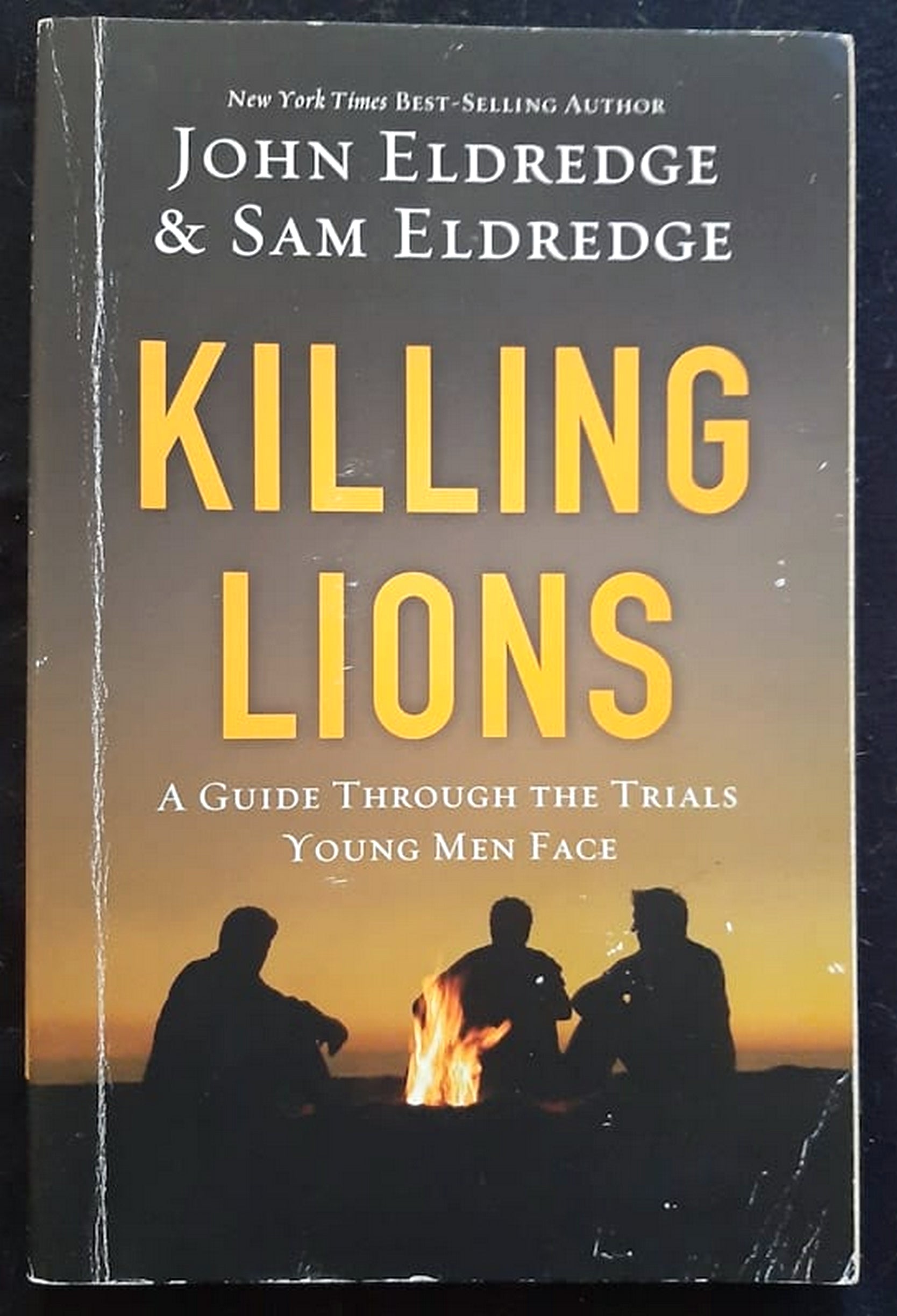 Front Cover Of Bestselling Book Killing Lions: A Guide Through The Trials Young Men Face (John Eldredge
)
