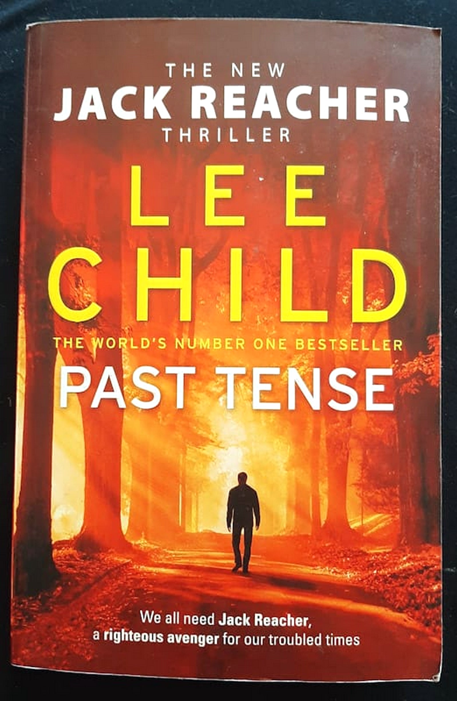 Front Cover Of Bestselling Book Past Tense (Jack Reacher #23) (Lee Child
)
