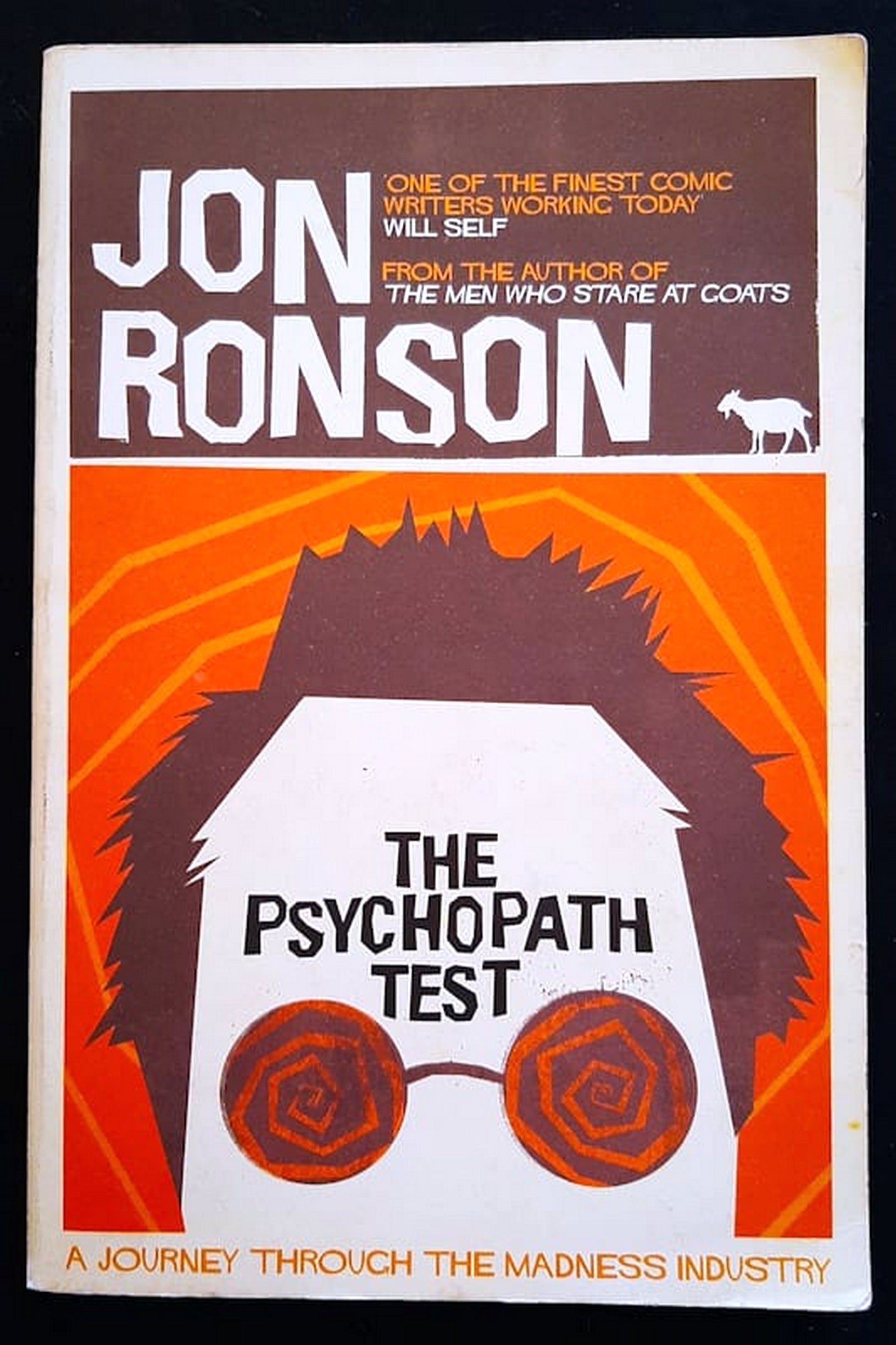 Front Cover Of Bestselling Book The Psychopath Test (Jon Ronson
)