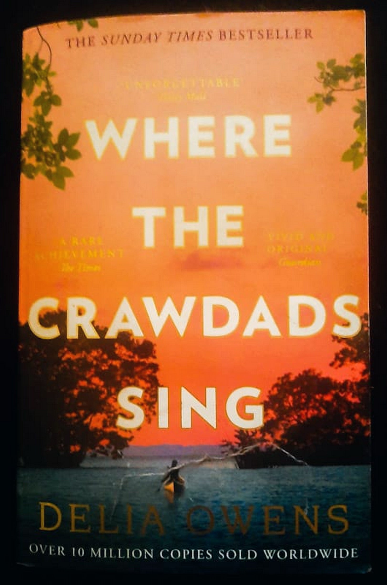 Front Cover Of Bestselling Book Where The Crawdads Sing (Delia Owens
)