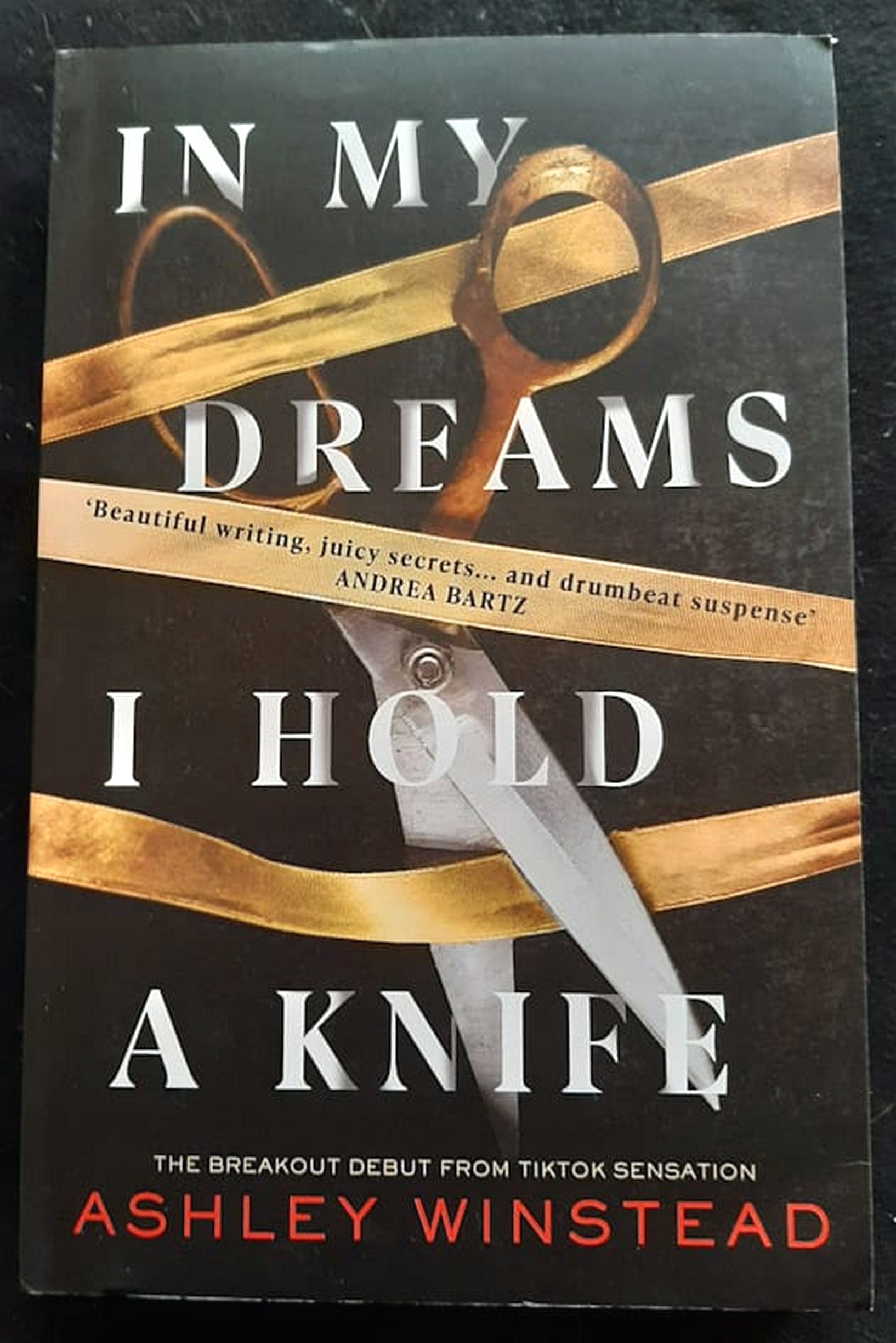 Front Cover Of Bestselling Book In My Dreams I Hold A Knife (Ashley Winstead
)
