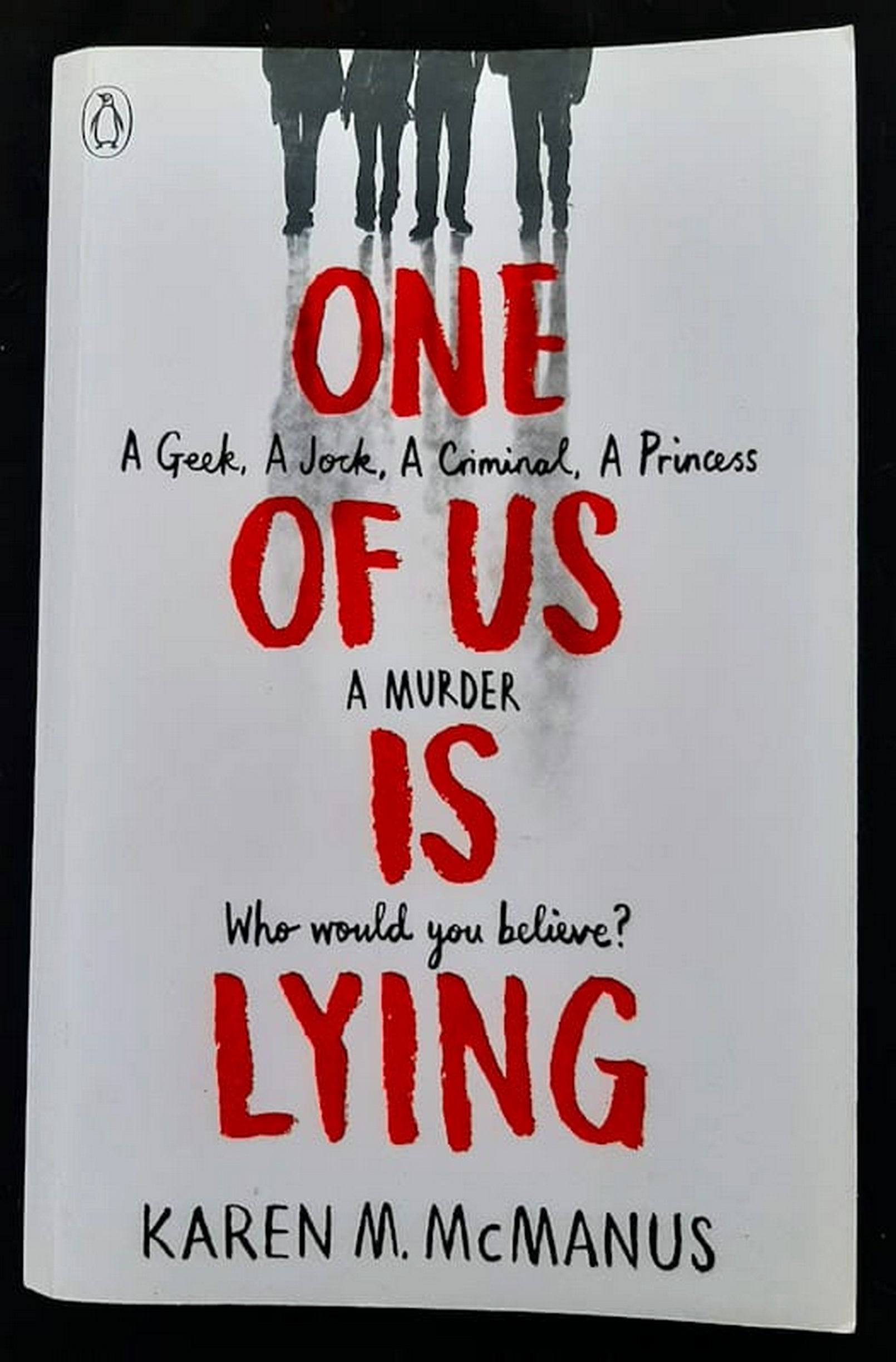 Front Cover Of Bestselling Book One Of Us Is Lying (One Of Us Is Lying #1) (Karen M. Mcmanus
)