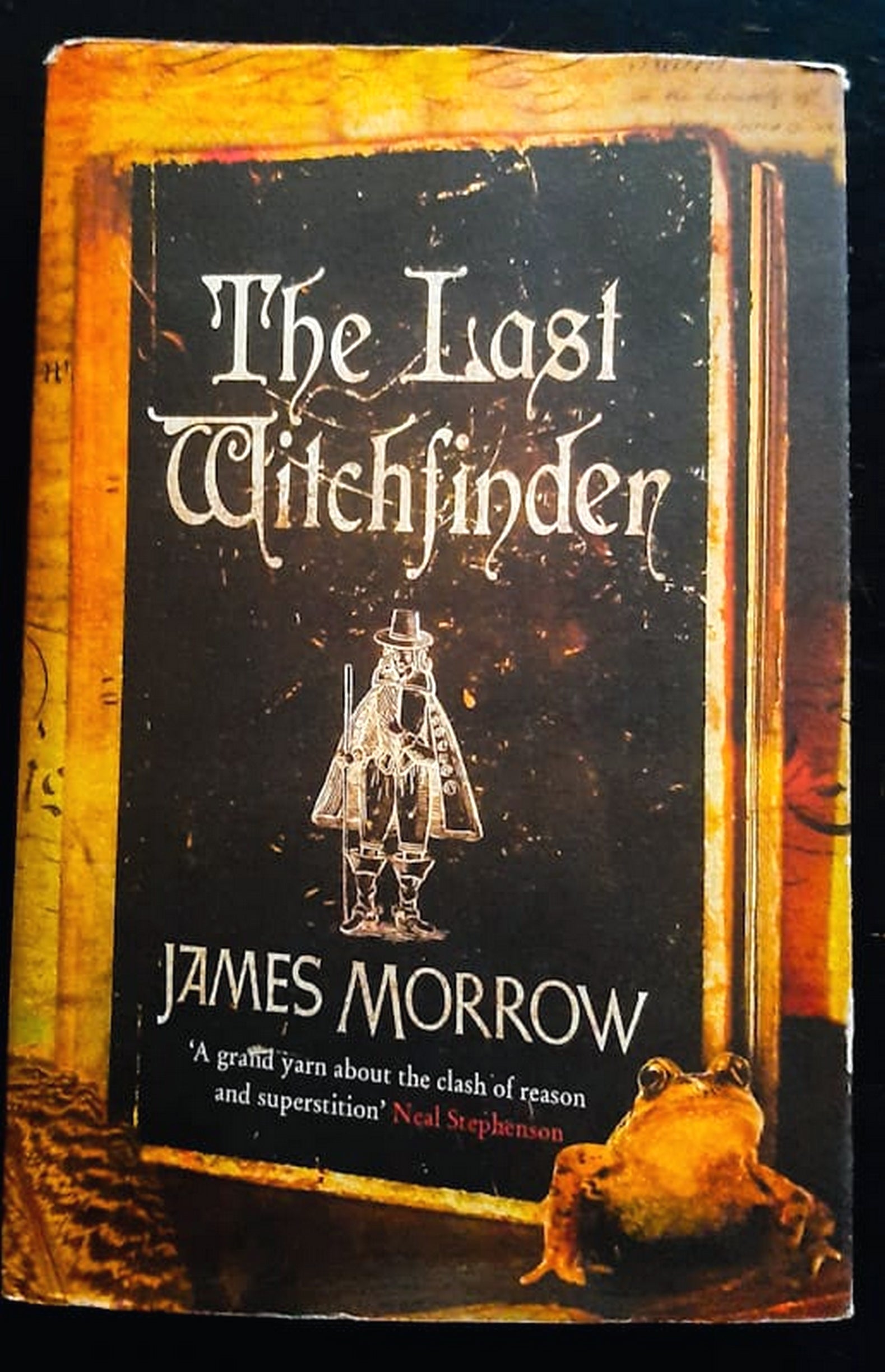Front Cover Of Bestselling Book The Last Witchfinder (James Morrow
)