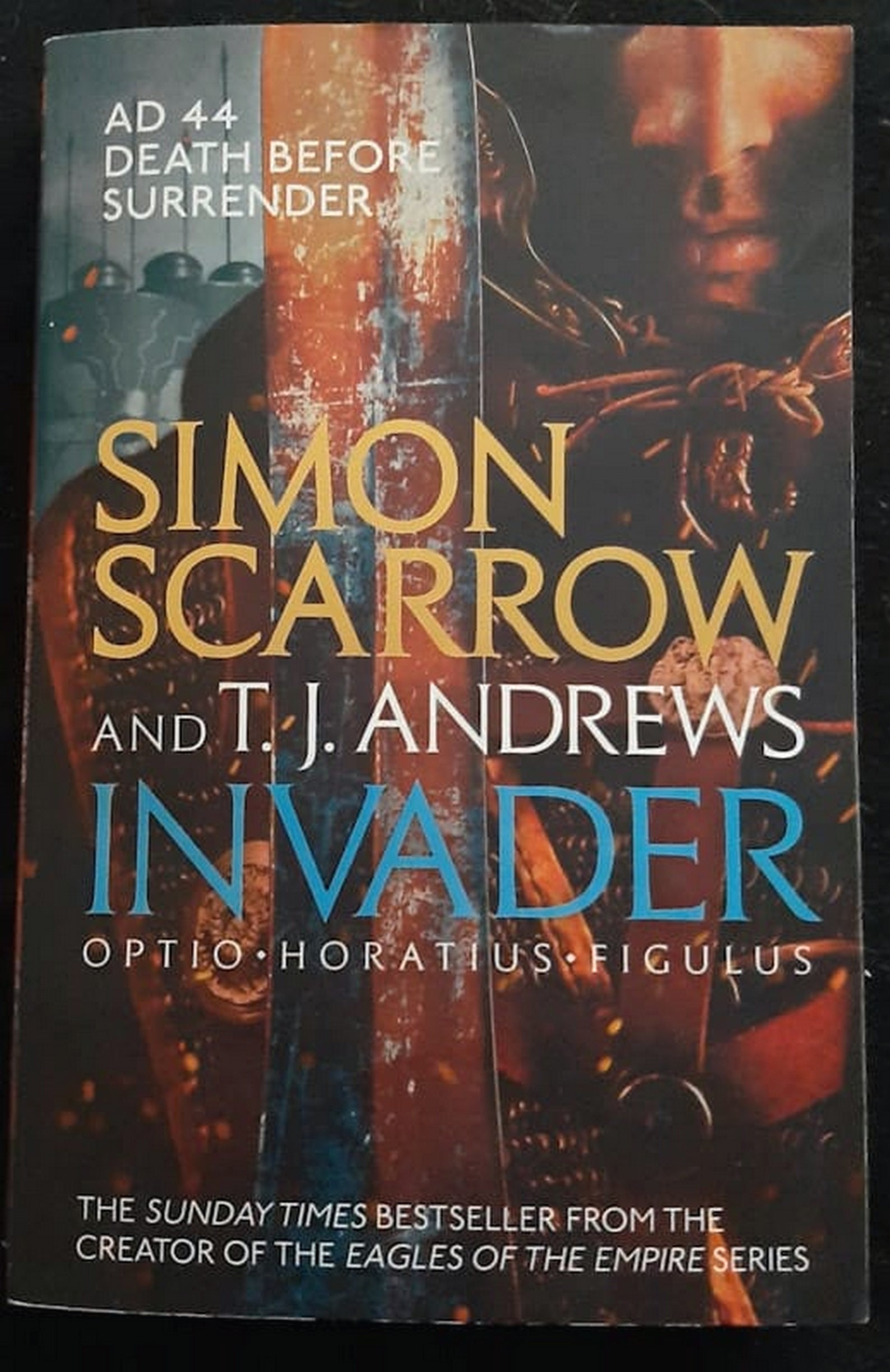 Front Cover Of Bestselling Book Invader #1-5 (Simon Scarrow
)