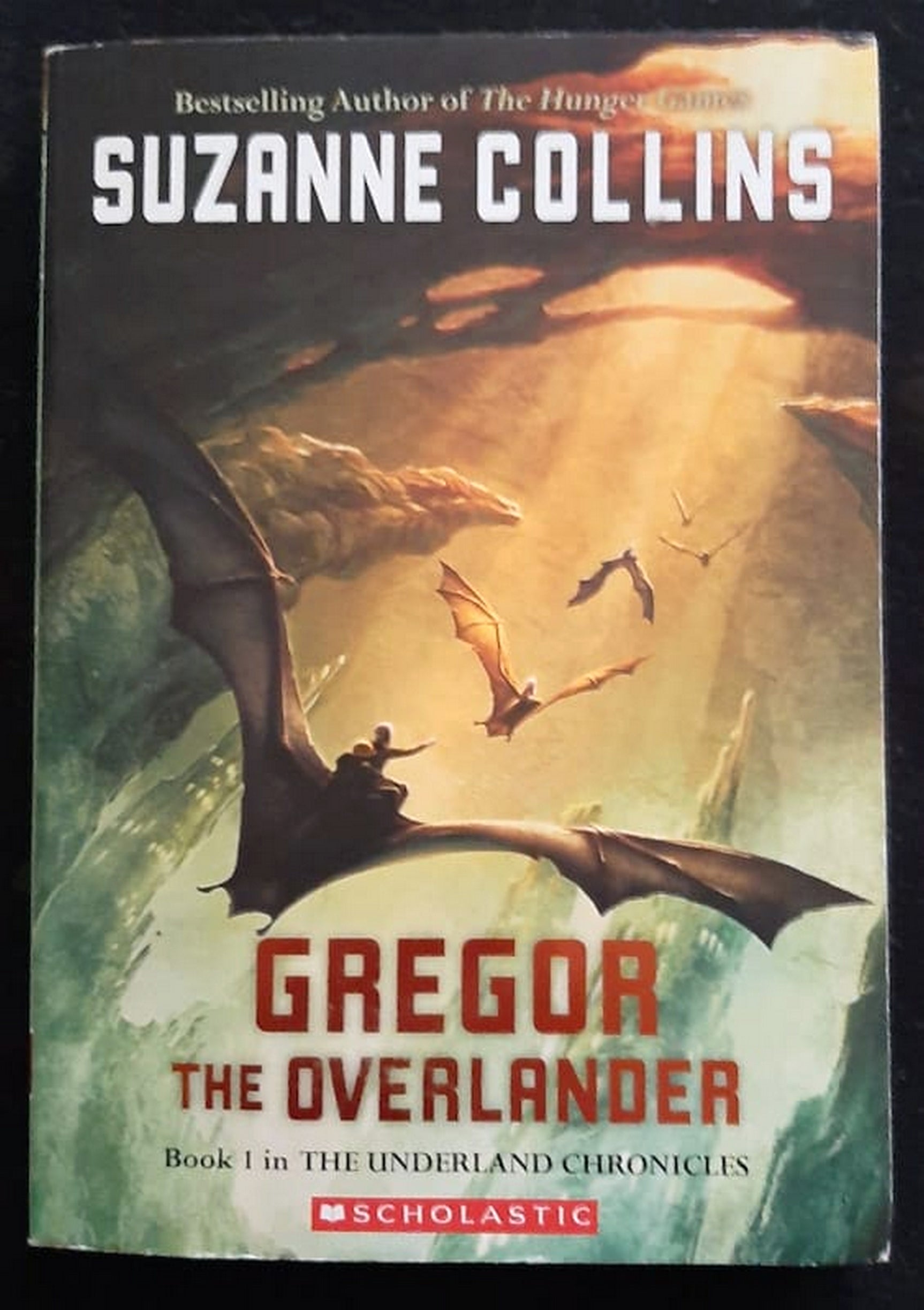 Front Cover Of Bestselling Book Gregor The Overlander (Underland Chronicles #1) (Suzanne Collins
)