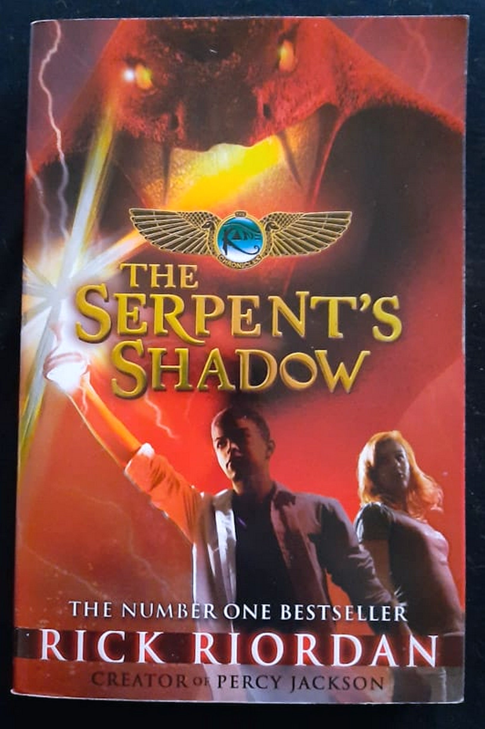 Front Cover Of Bestselling Book The Serpent'S Shadow (The Kane Chronicles #3) (Rick Riordan
)