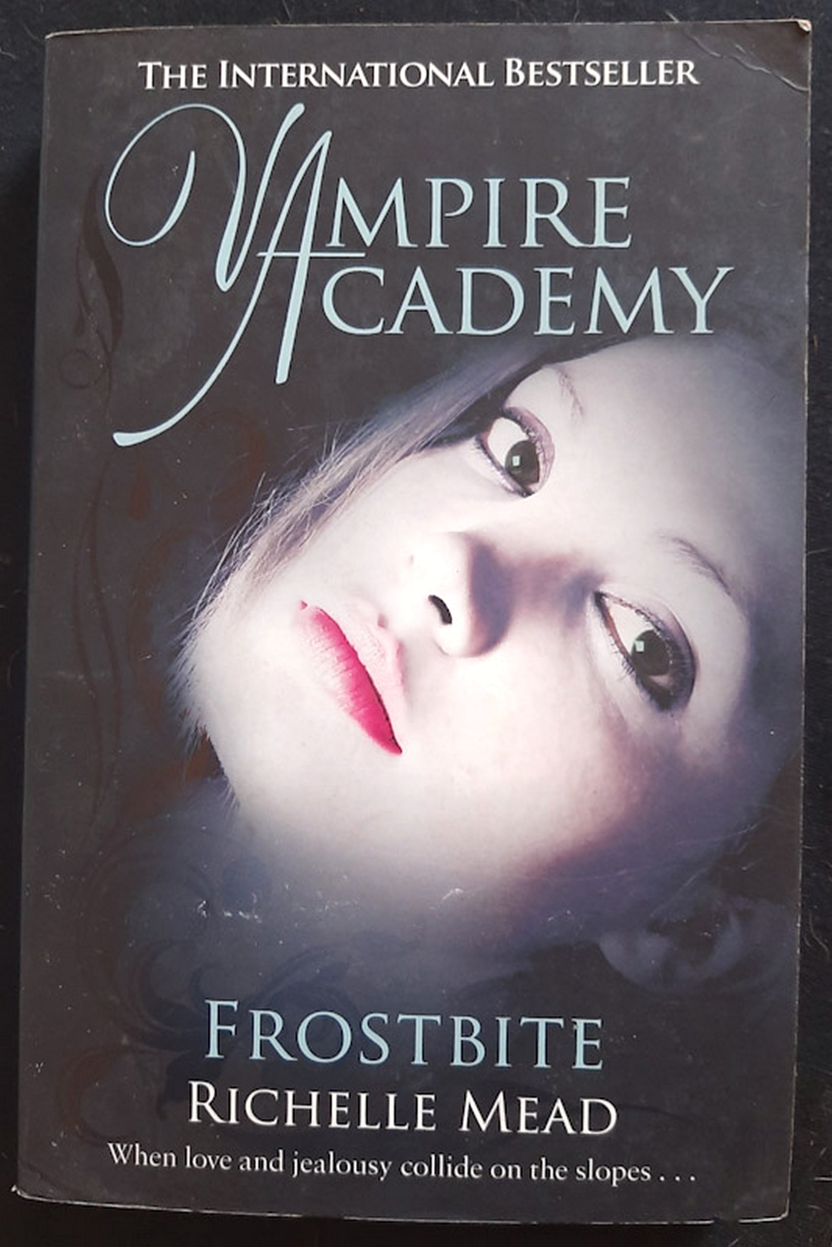 Front Cover Of Bestselling Book Frostbite (Vampire Academy #2) (Richelle Mead
)