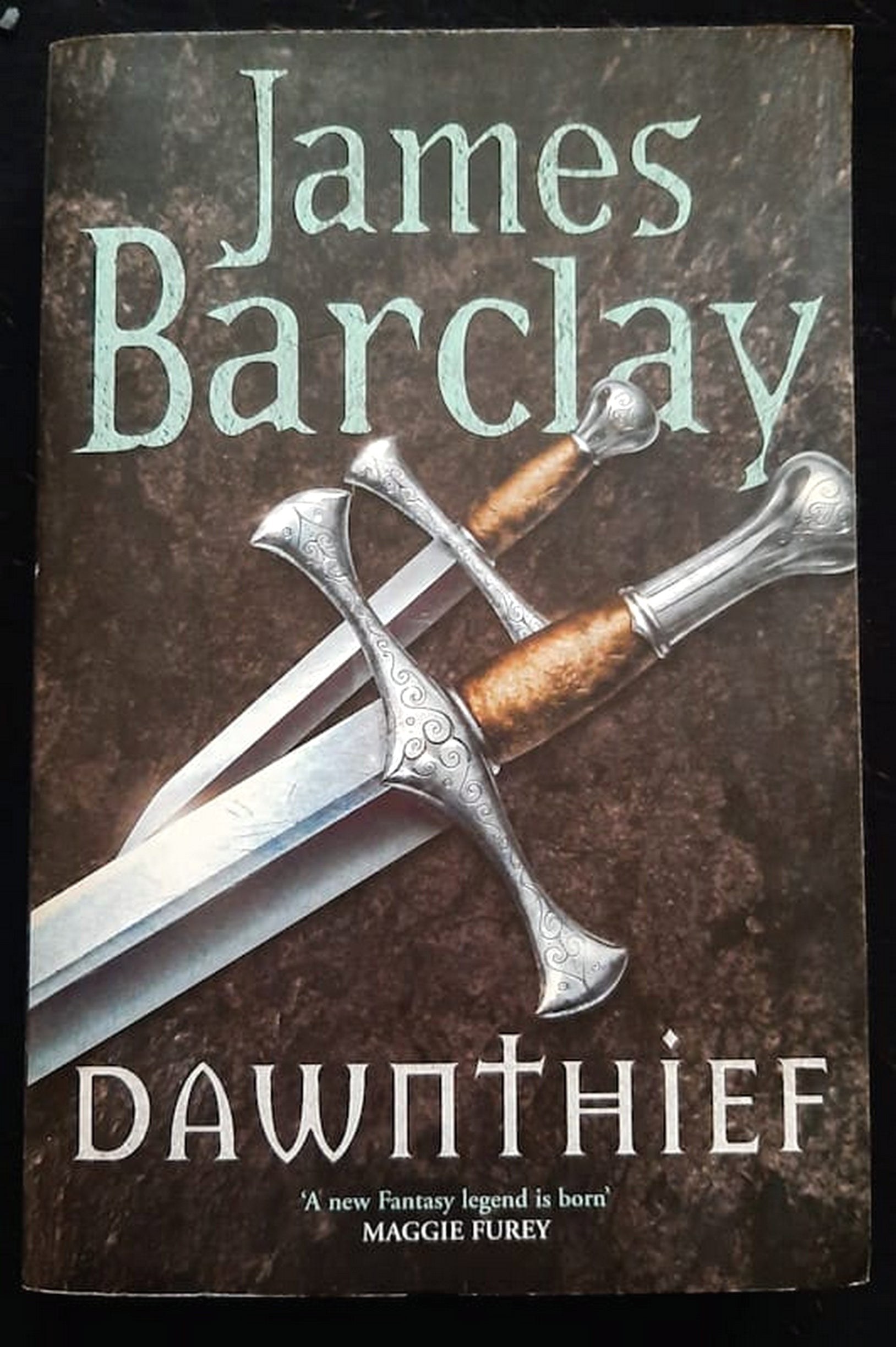 Front Cover Of Bestselling Book Dawnthief (Chronicles Of The Raven #1) (James Barclay
)