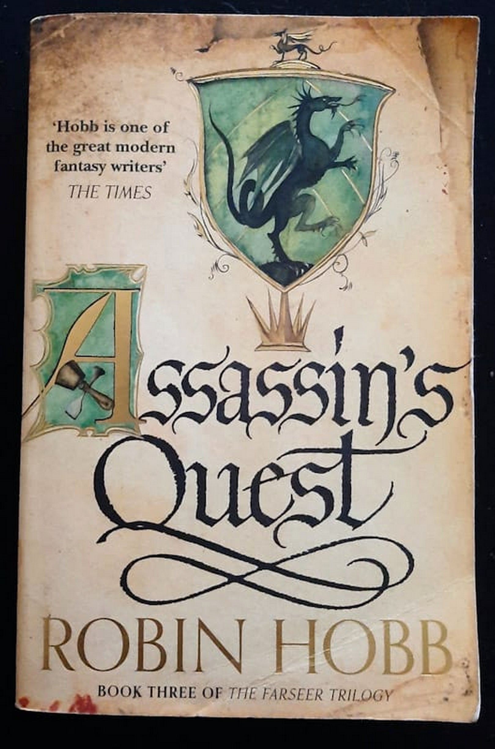 Front Cover Of Bestselling Book Assassin'S Quest (The Farseer Trilogy #3) (Robin Hobb
)