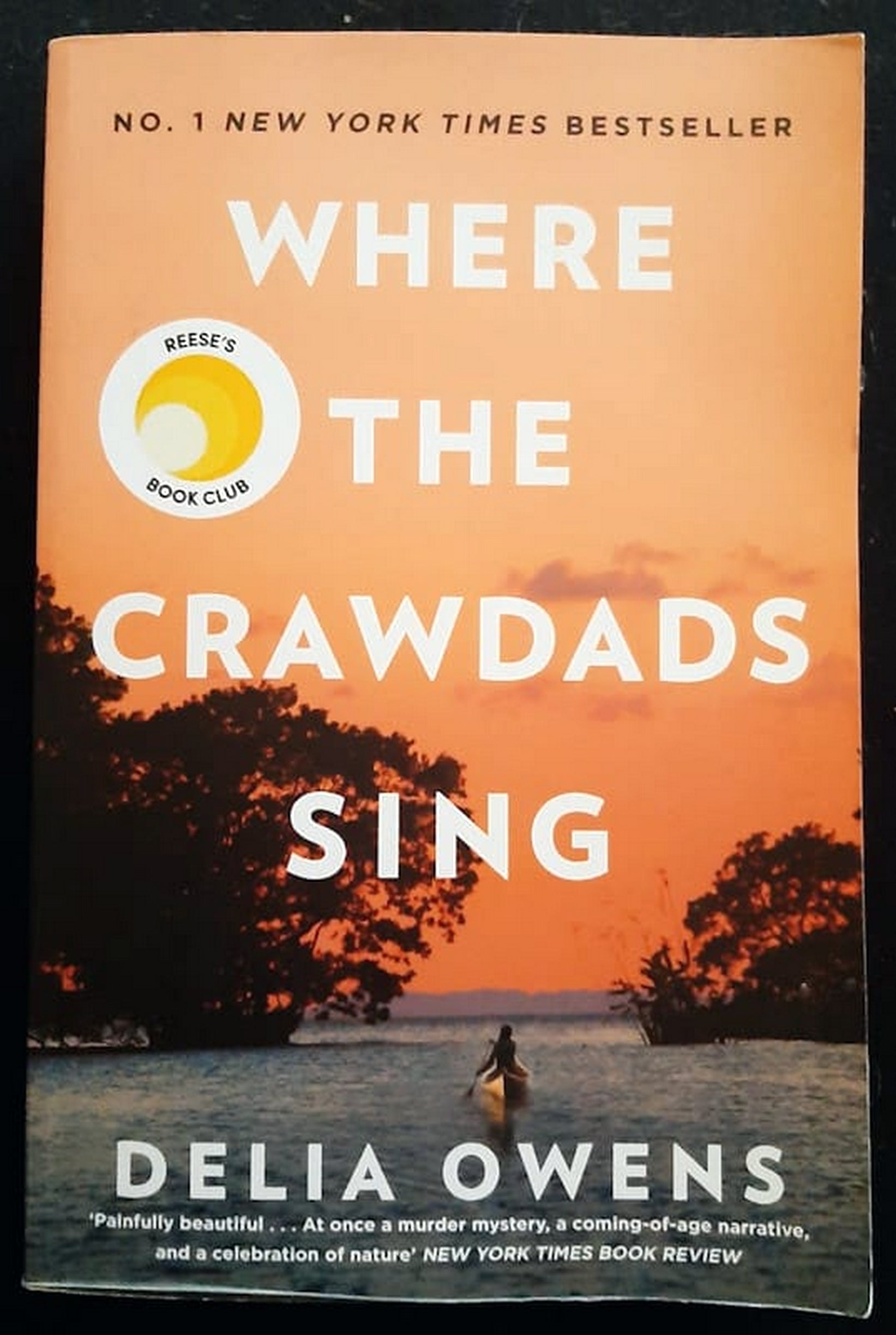 Front Cover Of Bestselling Book Where The Crawdads Sing (Delia Owens
)