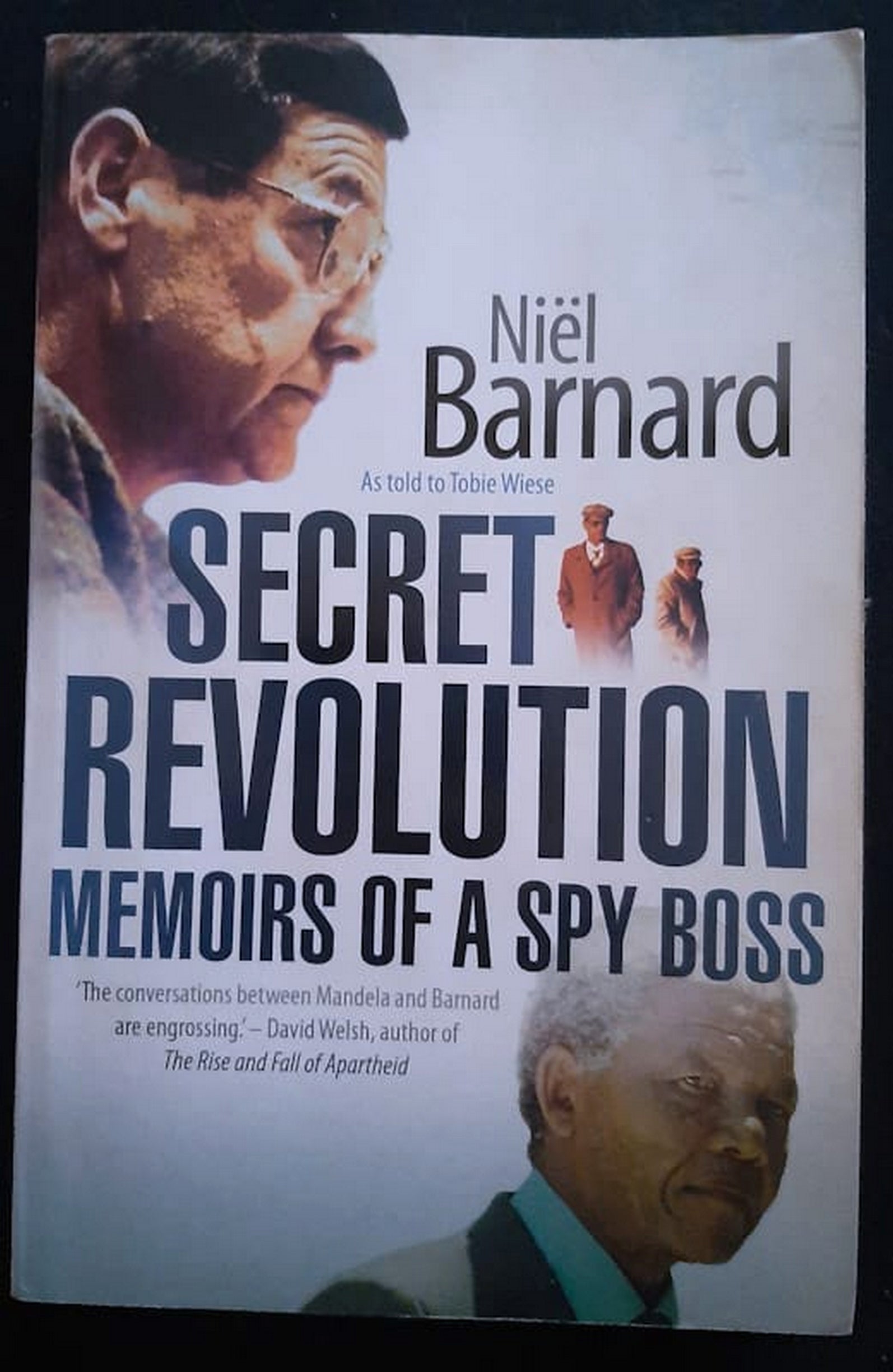 Front Cover Of Bestselling Book Secret Revolution: Memoirs Of A Spy Boss (Niel Barnard
)