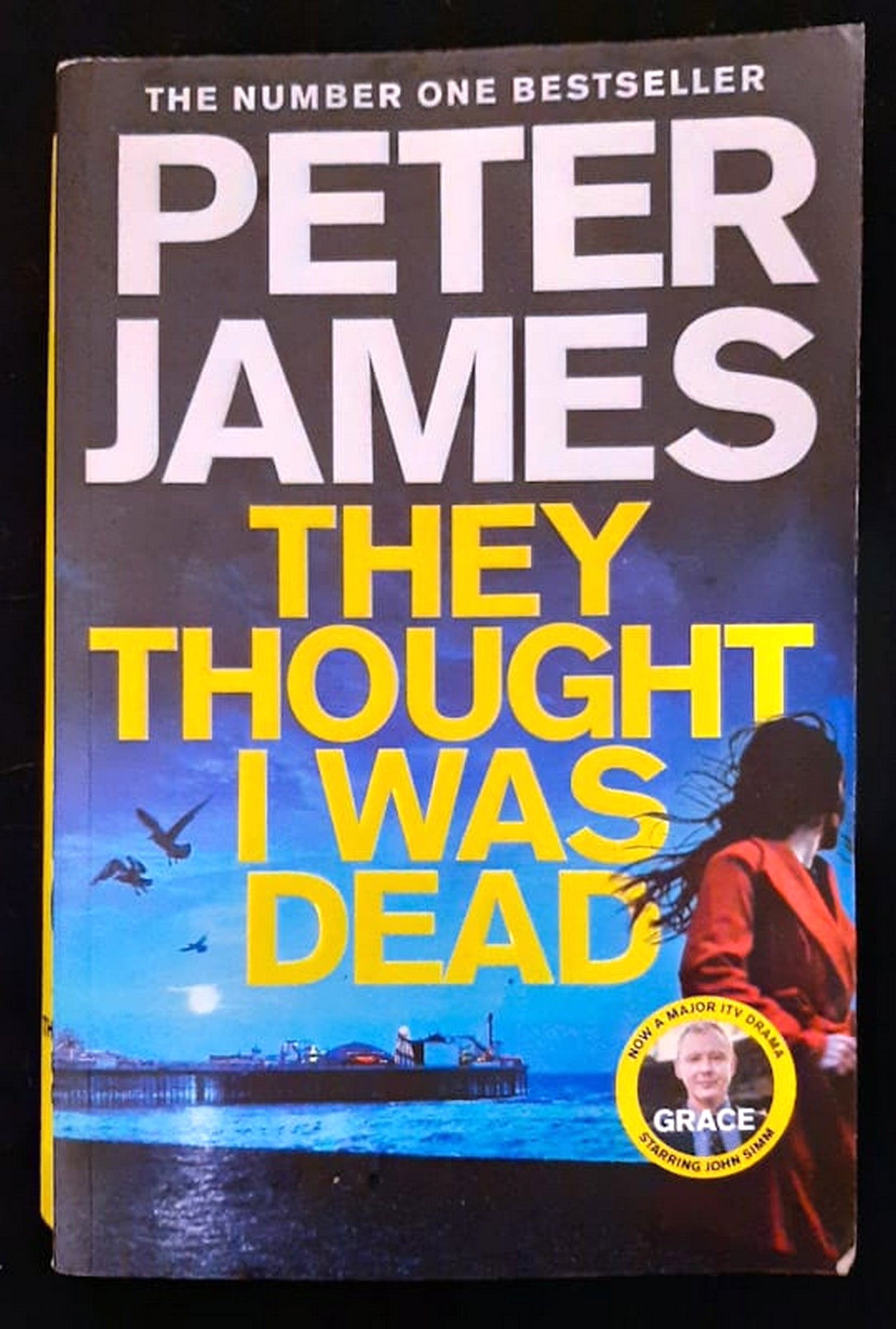 Front Cover Of Bestselling Book They Thought I Was Dead: Sandy'S Story (Roy Grace #20) (Peter James
)