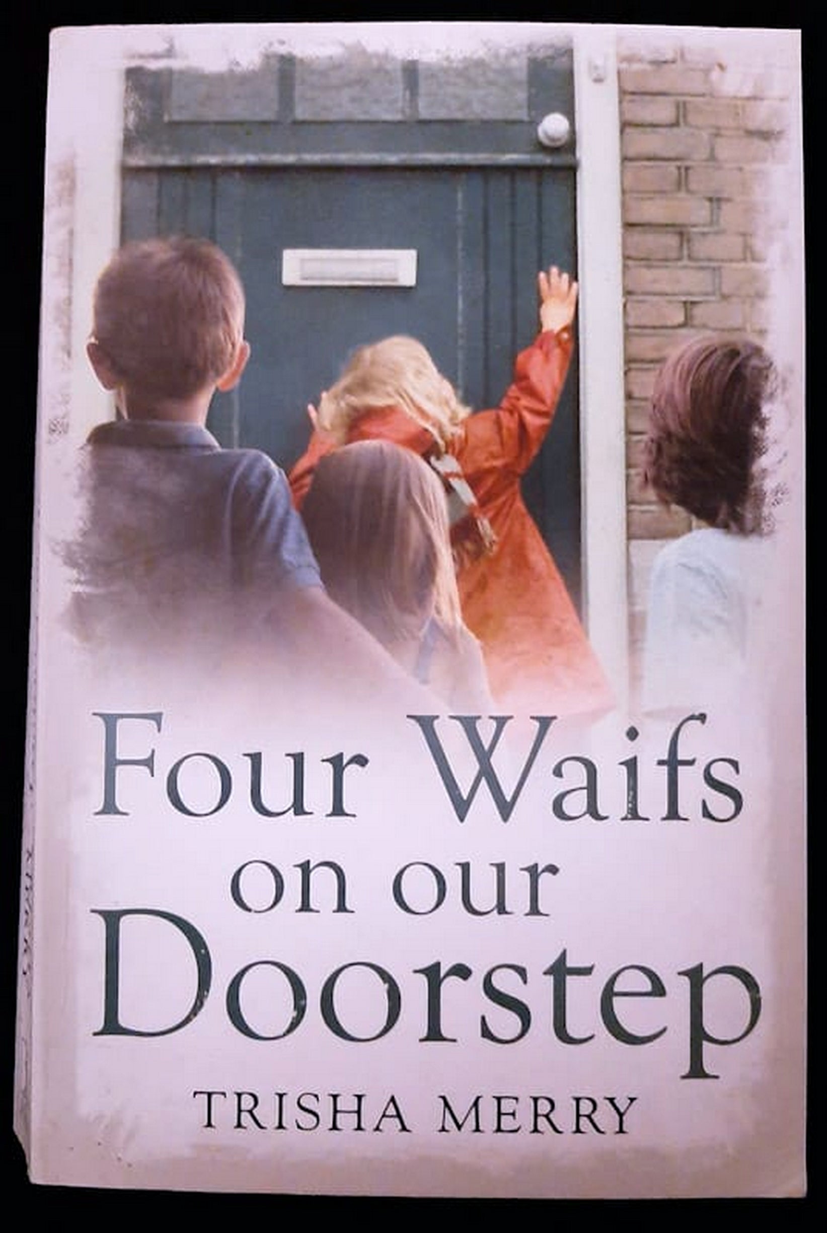 Front Cover Of Bestselling Book Four Waifs On Our Doorstep (Trisha Merry
)