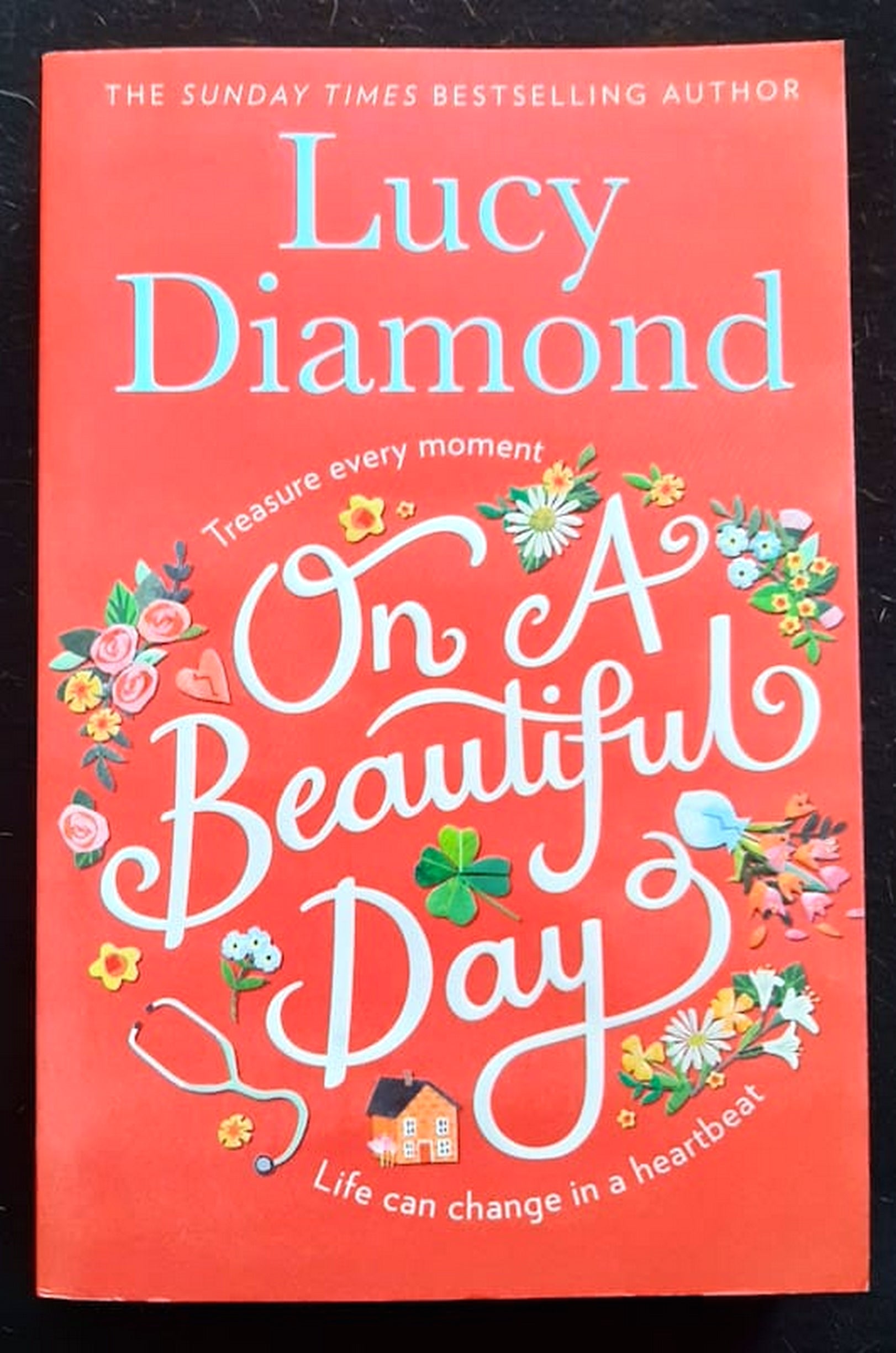 Front Cover Of Bestselling Book On A Beautiful Day (Lucy Diamond
)