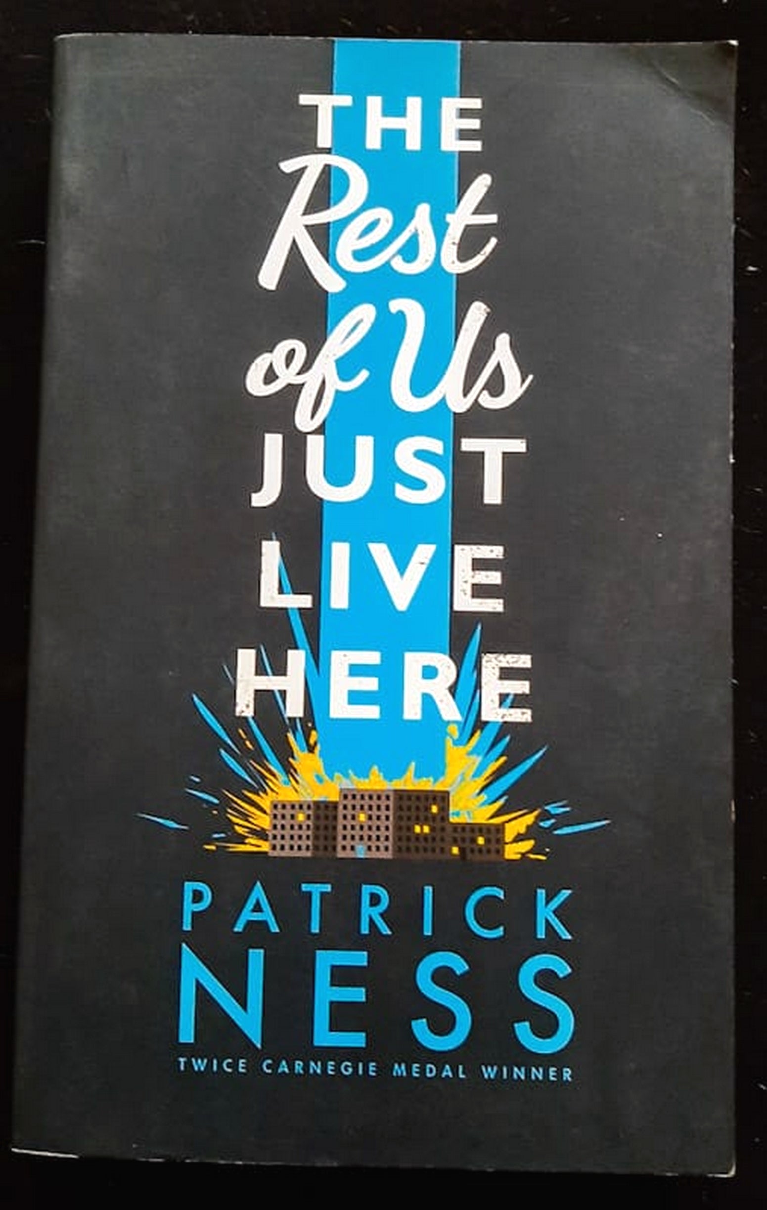 Front Cover Of Bestselling Book The Rest Of Us Just Live Here (Patrick Ness
)
