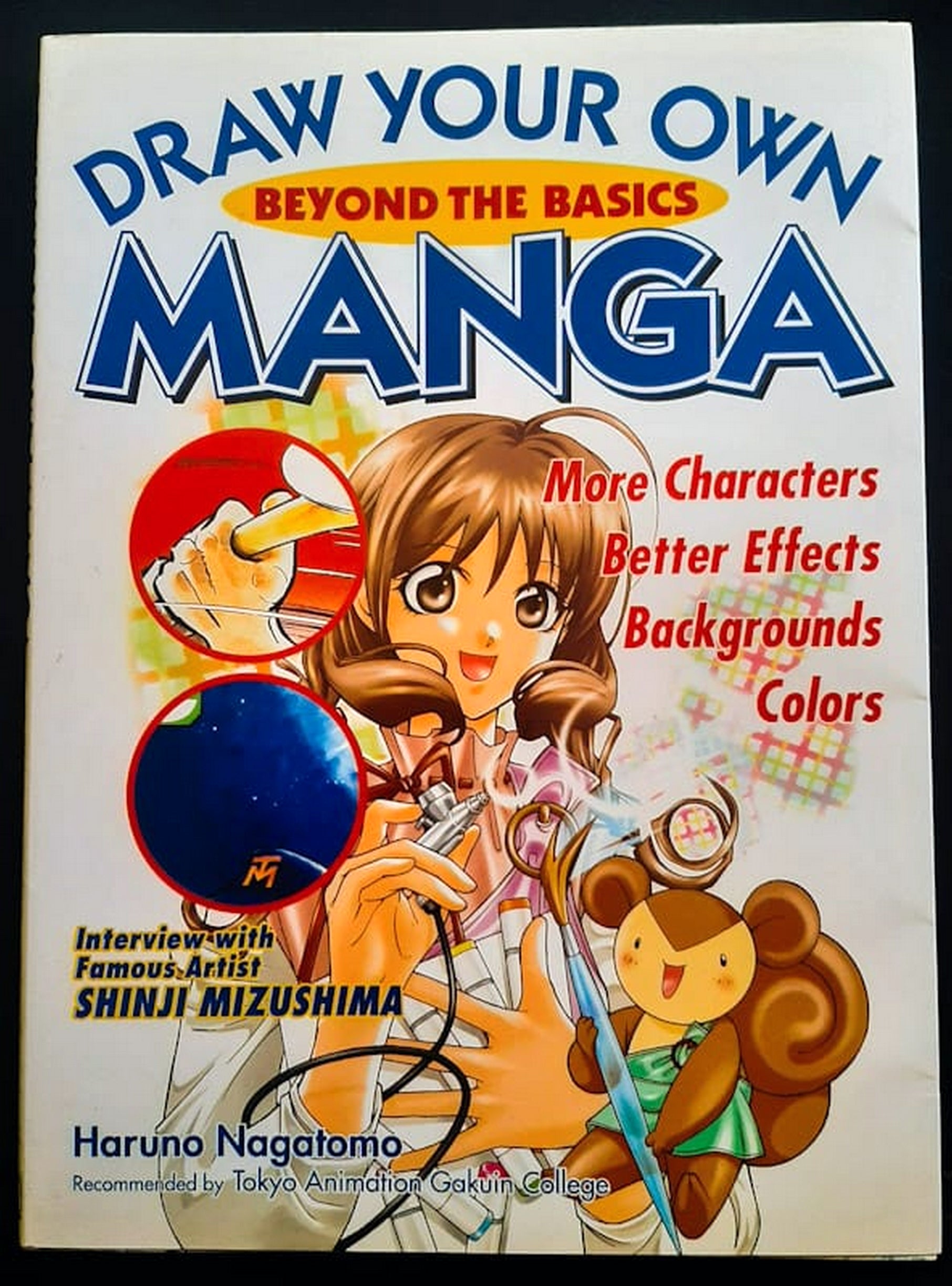 Front Cover Of Bestselling Book Draw Your Own Manga: Beyond The Basics (Haruno Nagatomo
)