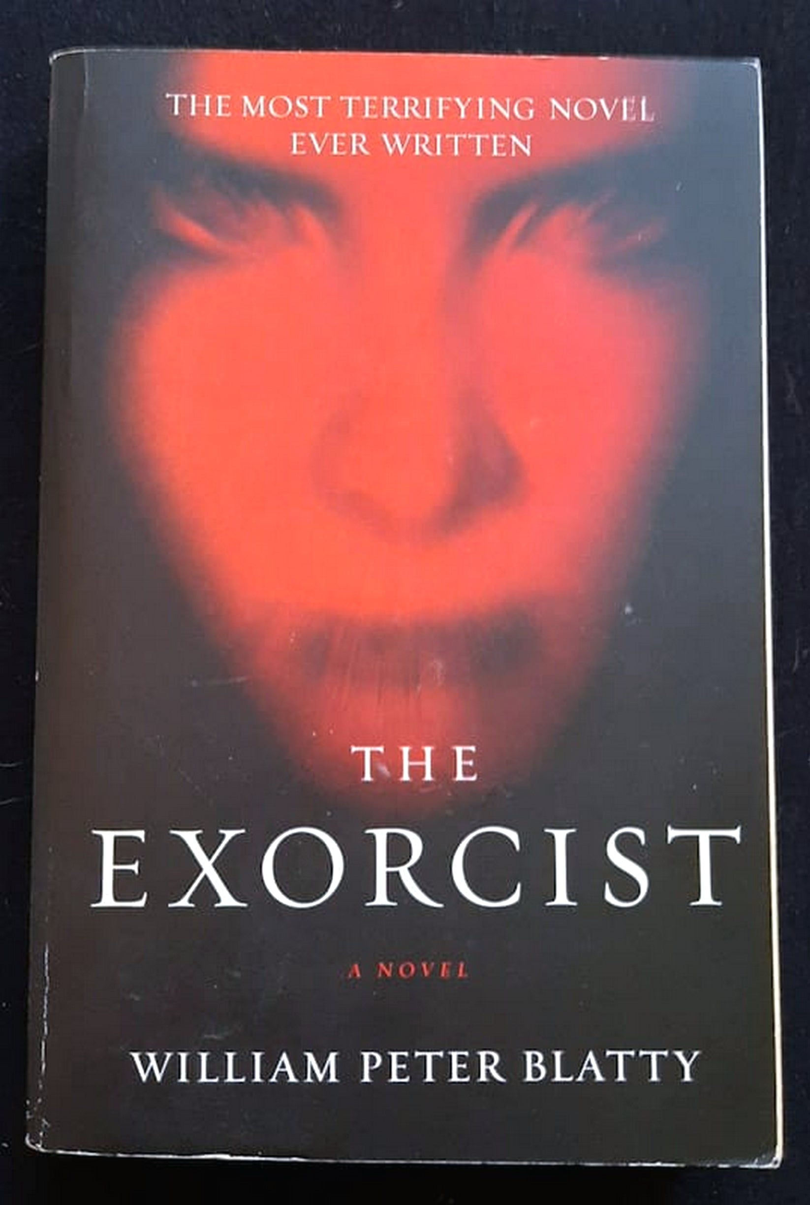 Front Cover Of Bestselling Book The Exorcist (William Peter Blatty
)