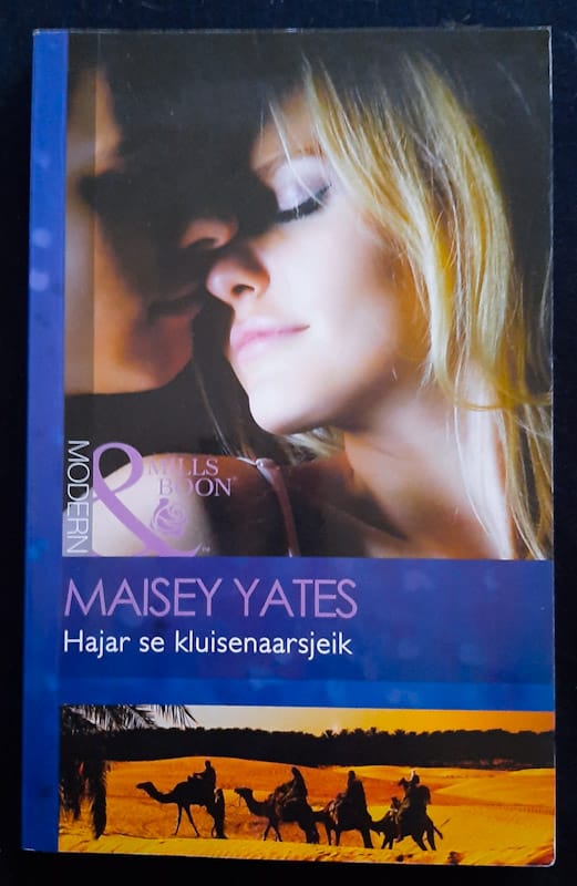 Front of cover of Hajar Se Kluisenaarsjeik (Maisey Yates)