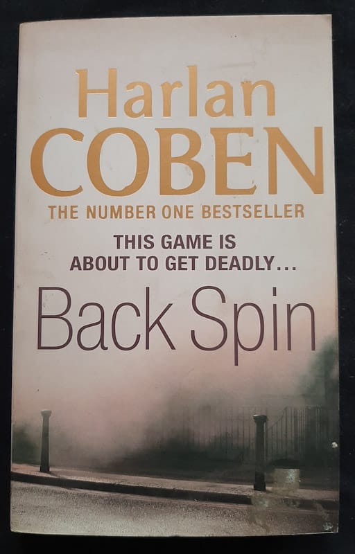 Front of cover of Back Spin (Myron Bolitar #4) (Harlan Coben)