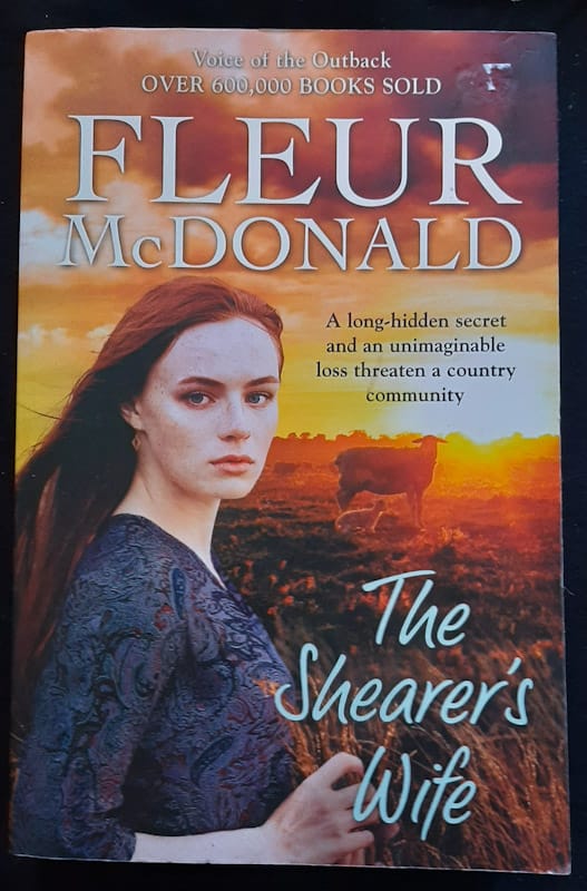 Front of cover of The Shearer'S Wife (Detective Dave Burrows) (Fleur Mcdonald)