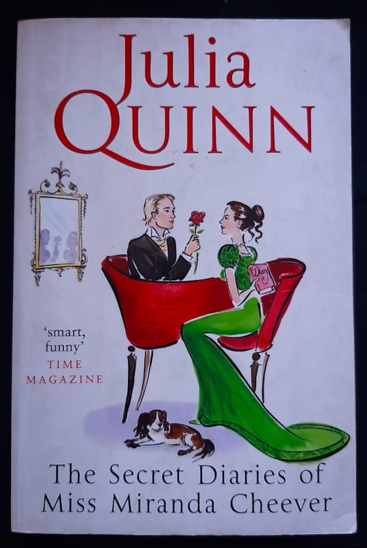 Front of cover of The Secret Diaries Of Miss Miranda Cheever (Bevelstoke #1) (Julia Quinn)