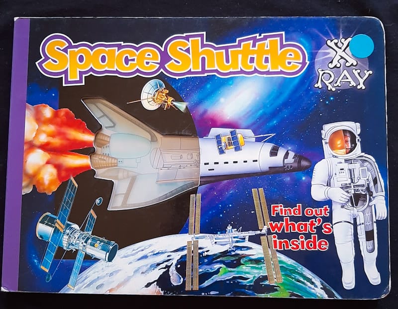 Front of cover of Space Shuttle X-Ray: Find Out What'S Inside (Extra Large Hardcover)