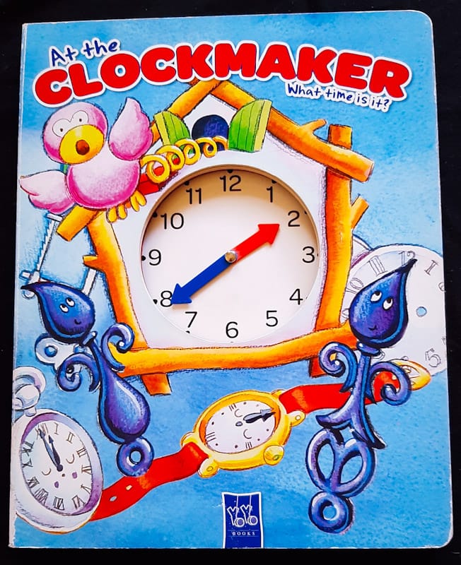 Front of cover of At The Clockmaker (Extra Large Hardcover)