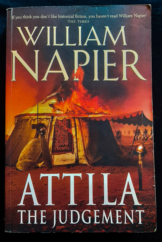 Front Cover Of Attila: The Judgement (Attila Trilogy #3) (William Napier)