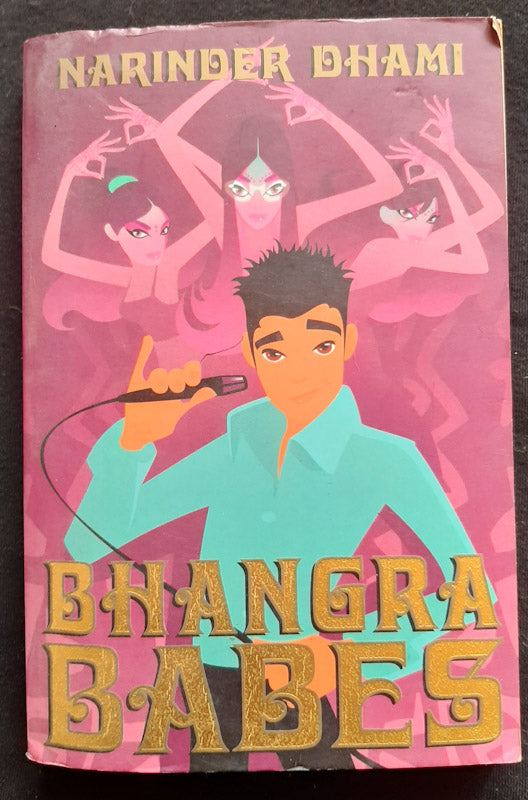 Front Cover Of Bhangra Babes (Bindi Babes #3) (Narinder Dhami)