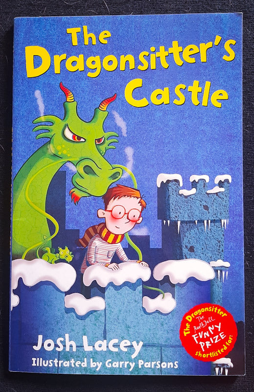 Front Cover Of The Dragonsitter's Castle (The Dragonsitter #3) (Josh Lacey)