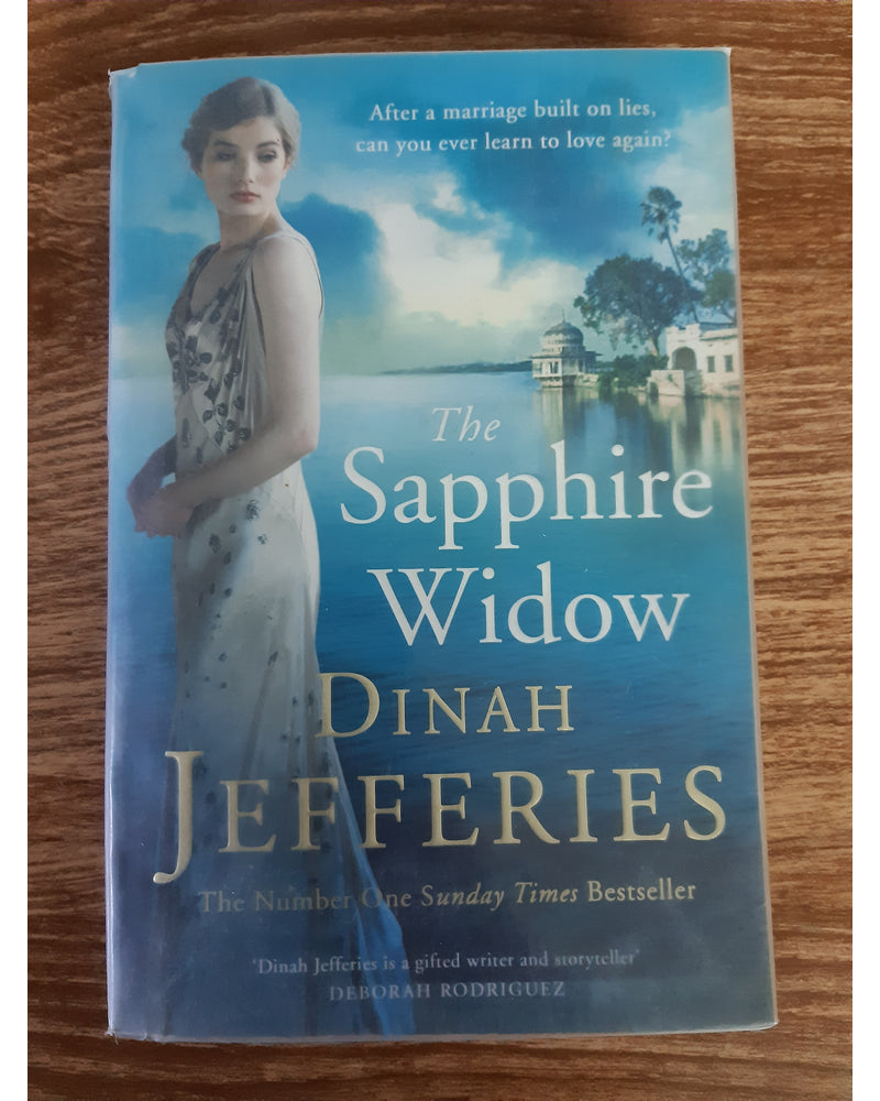 Front Cover Of The Best-Selling Book The Sapphire Widow Dinah Jefferies