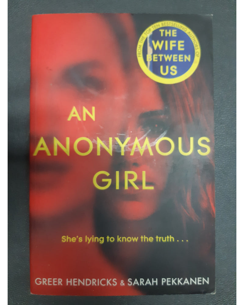 Front Cover Of An Anonymous Girl (Greer Hendricks))